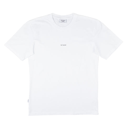 No Talent Studio "Basic White T-Shirt"