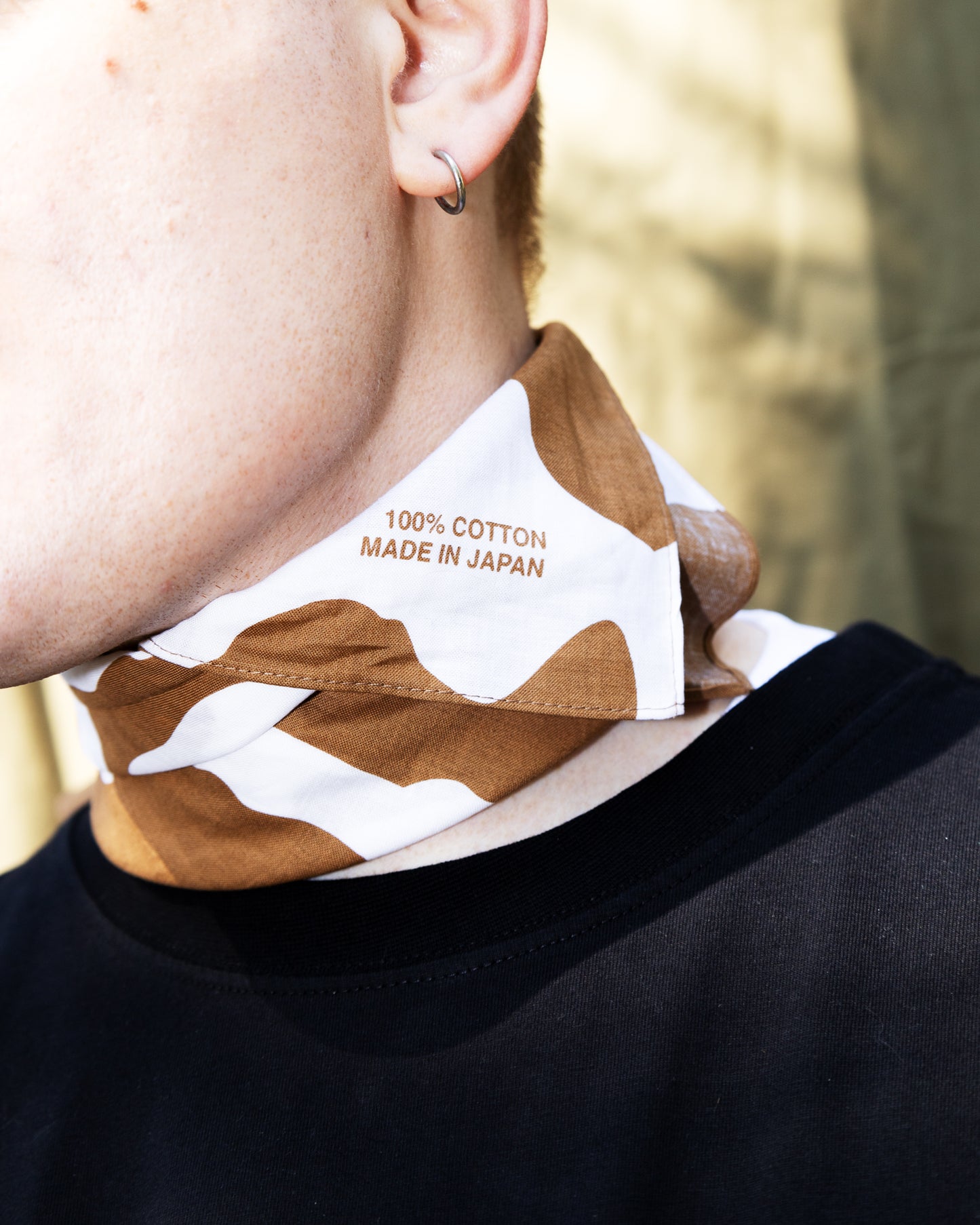 Gramicci "Burly Runningman Bandana Brown"