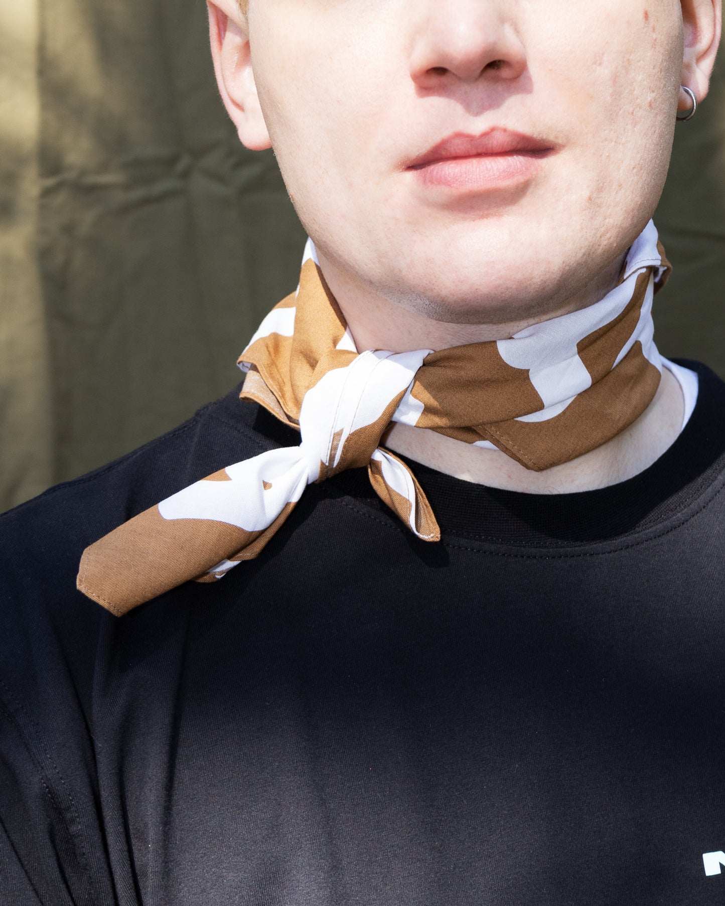 Gramicci "Burly Runningman Bandana Brown"