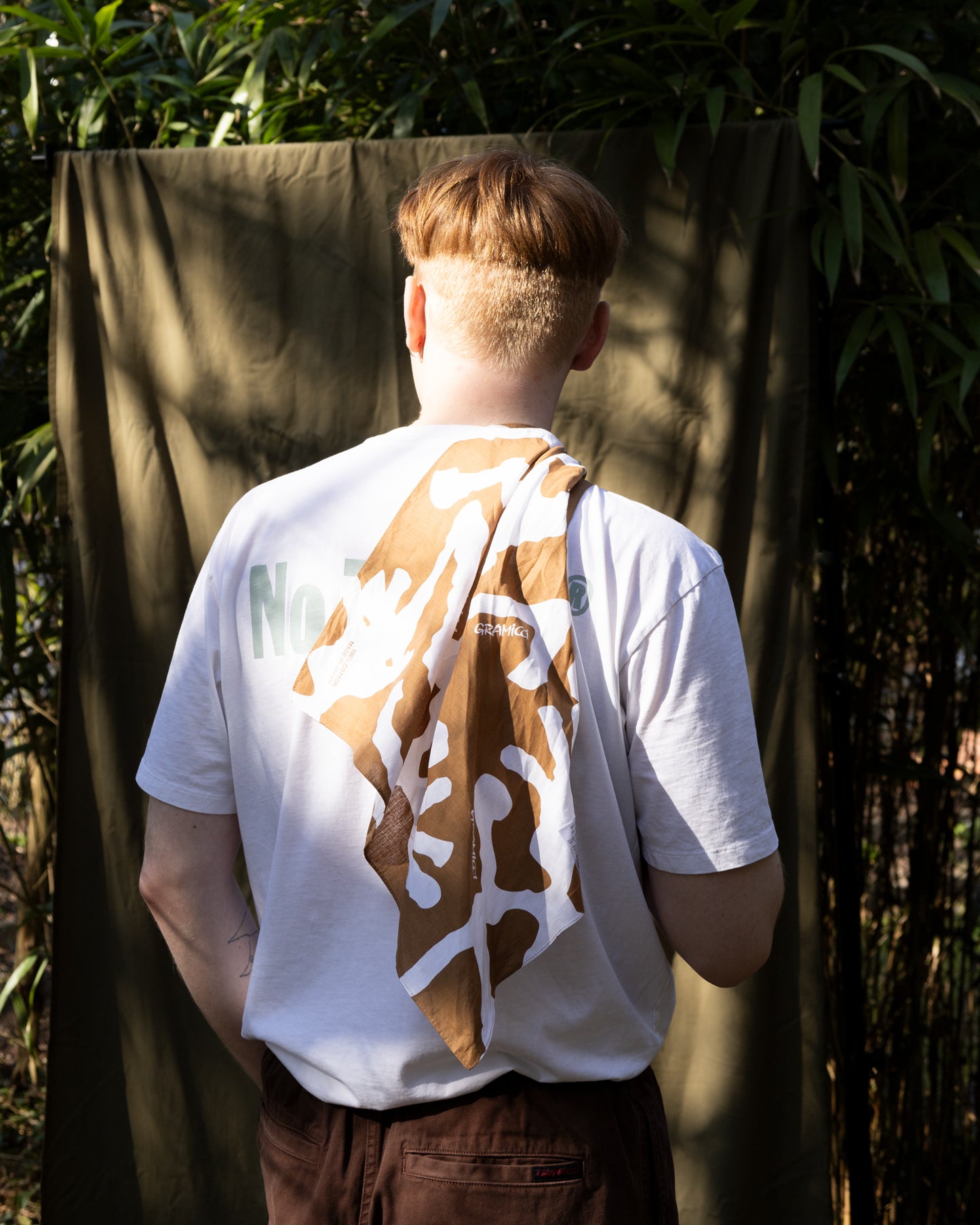 Gramicci "Burly Runningman Bandana Brown"