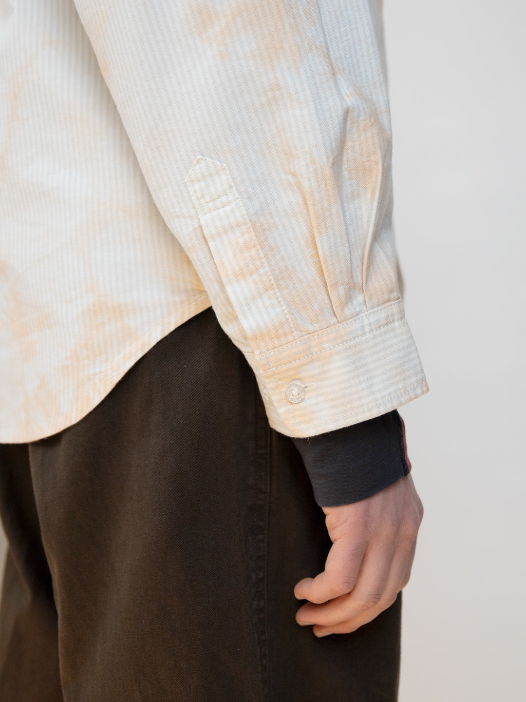 Gramicci "Classic Oxford Bleached Shirt Stripe"