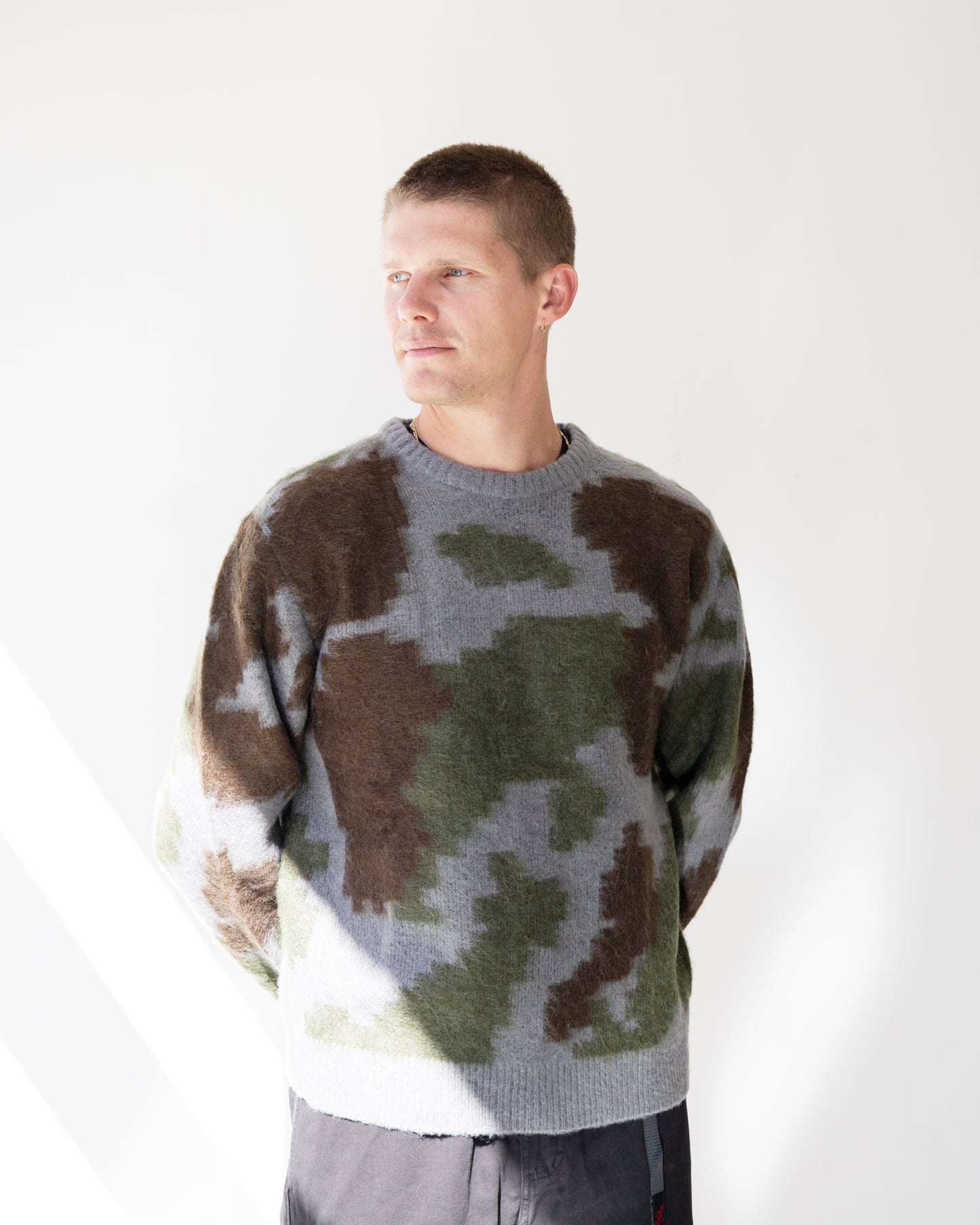 Gramicci "Mohair Sweater Jungle Digi Camo"