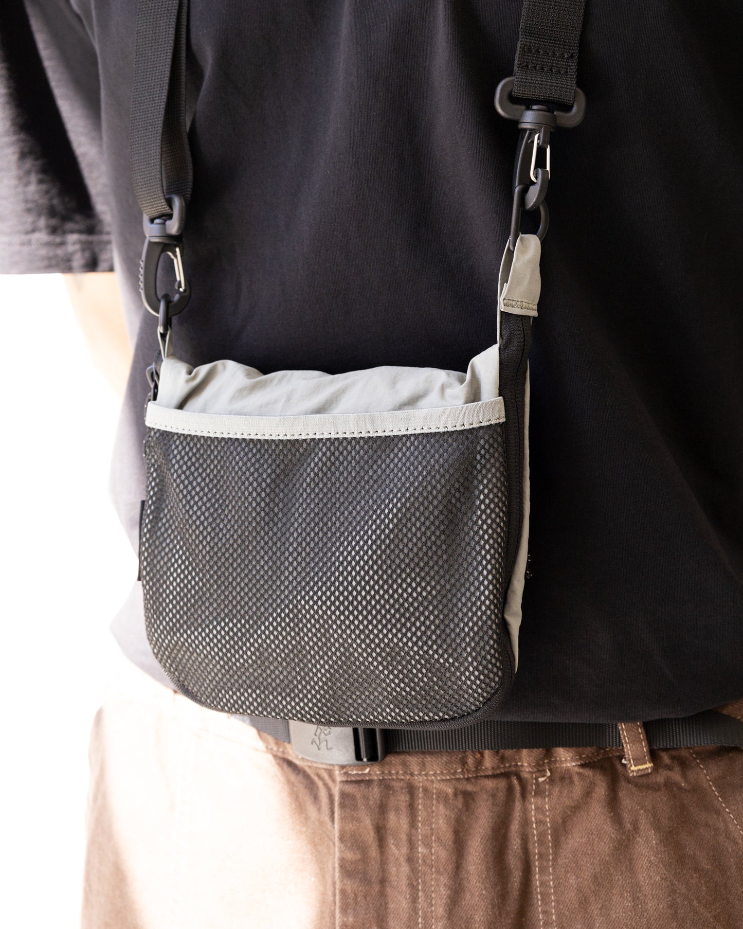 Gramicci "Nylon Packable Tote Grey"