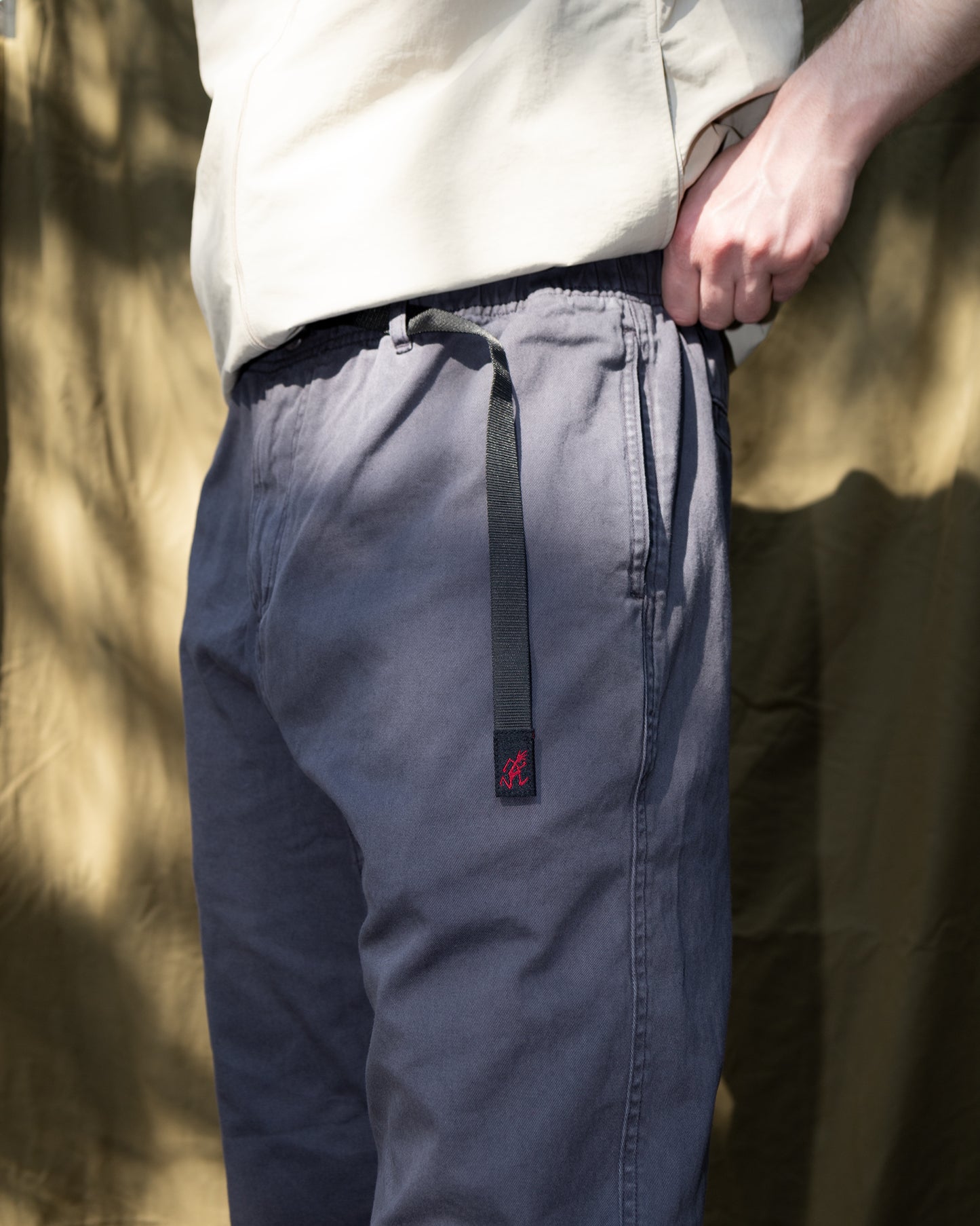 Gramicci "G-Pant Fossil Grey Pigment"