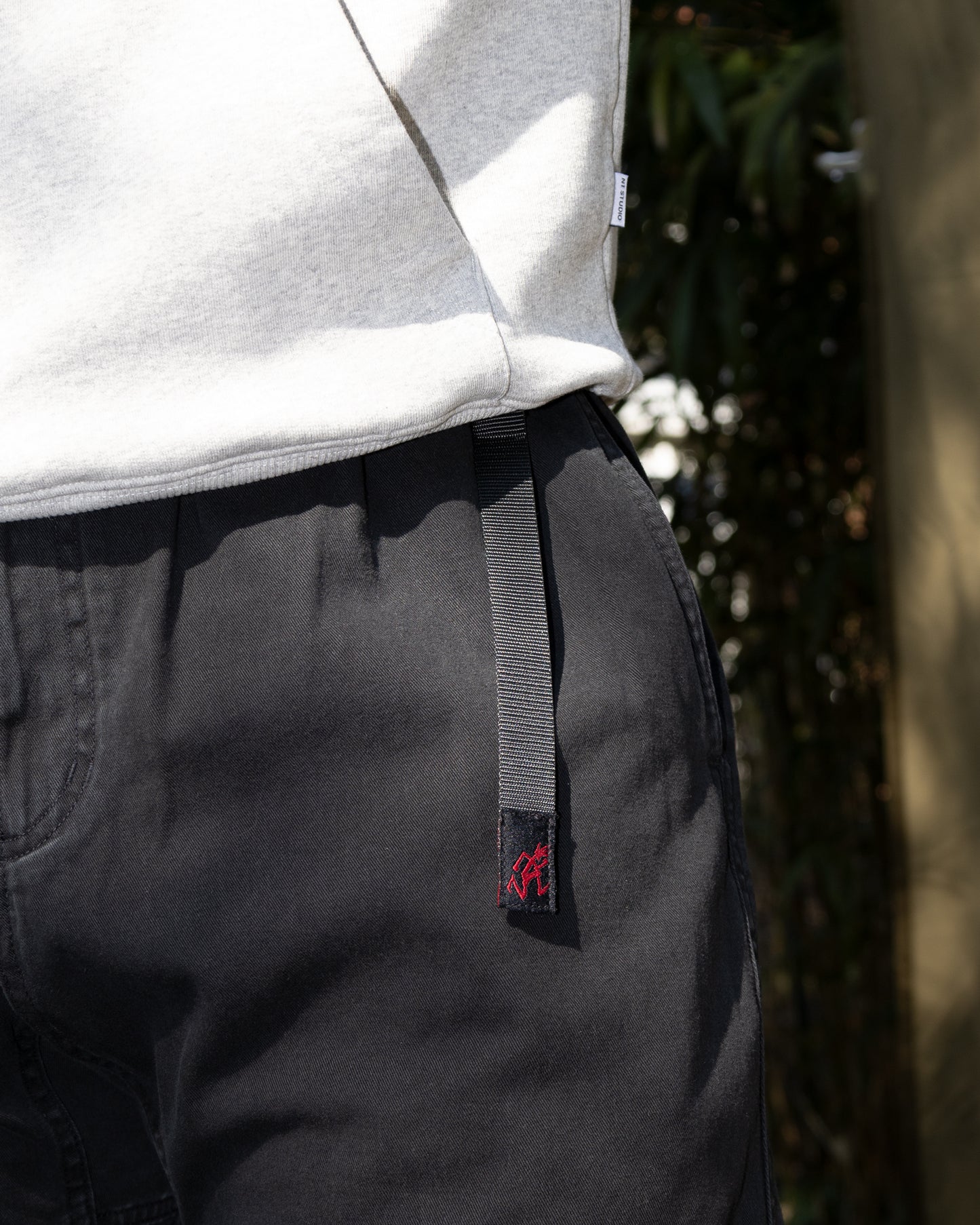 Gramicci "G-Pant Straight Fit Black"