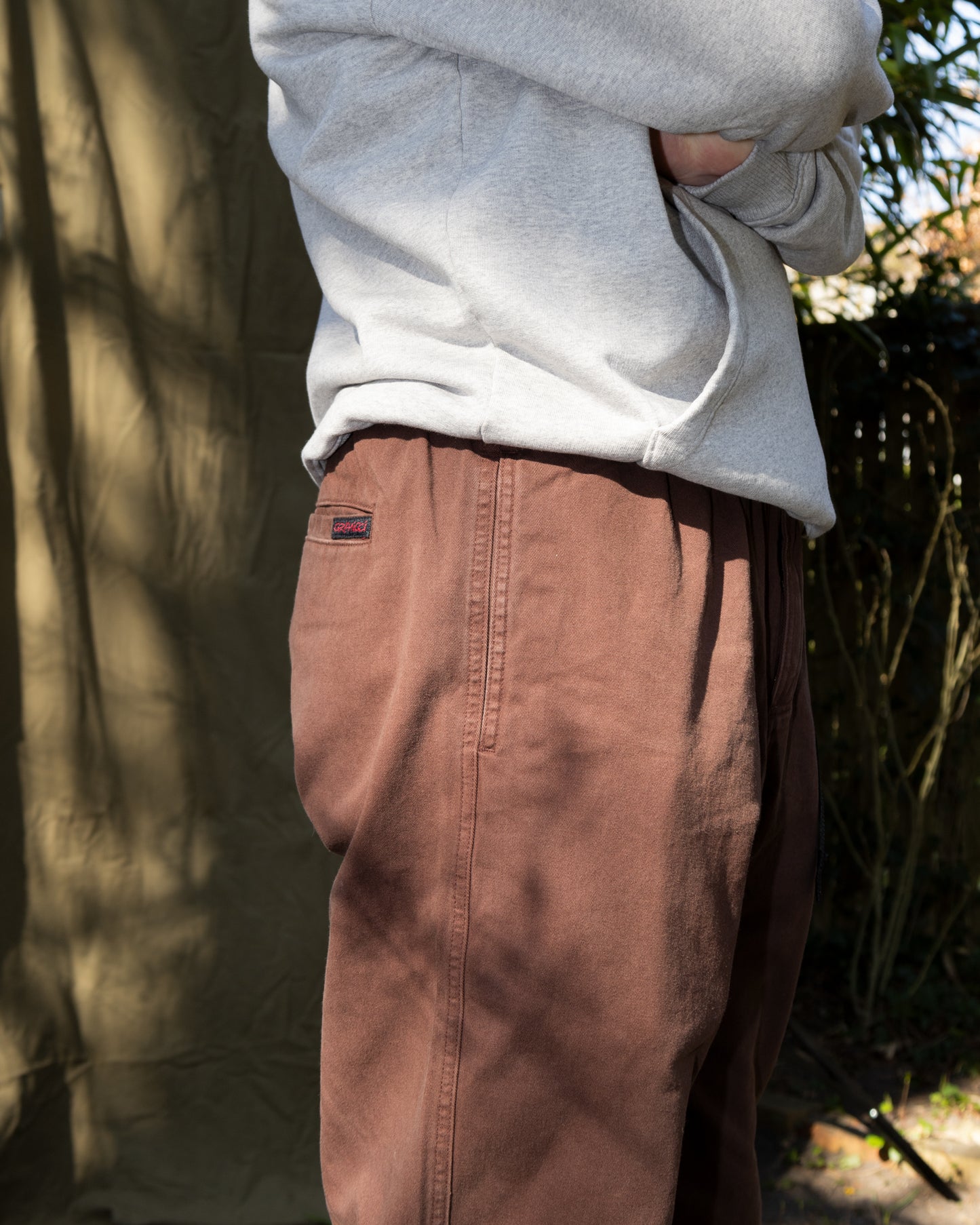 Gramicci "G-Pant Tobacco"