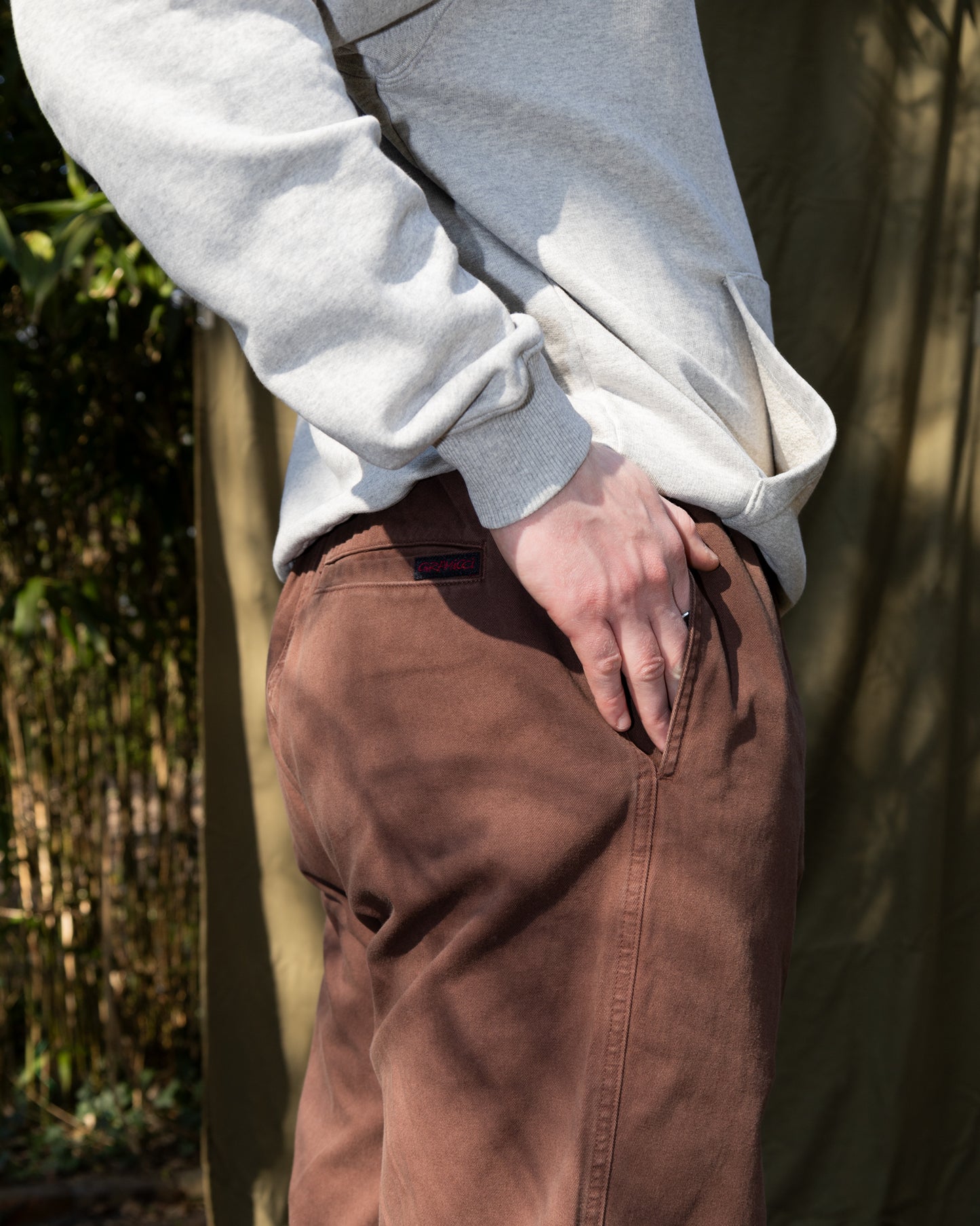 Gramicci "G-Pant Tobacco"