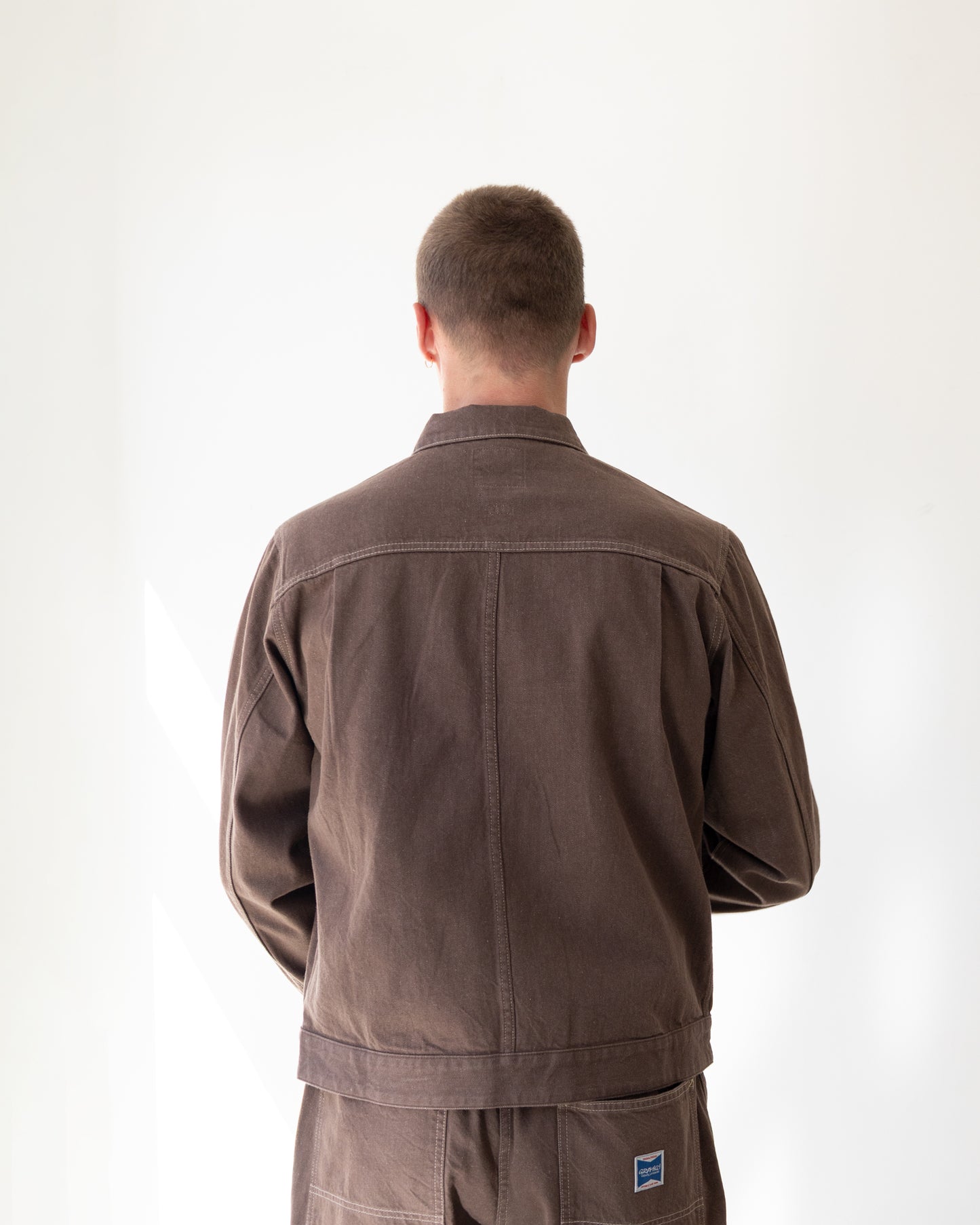 Gramicci "Japanese Slub Denim Jacket Amber"