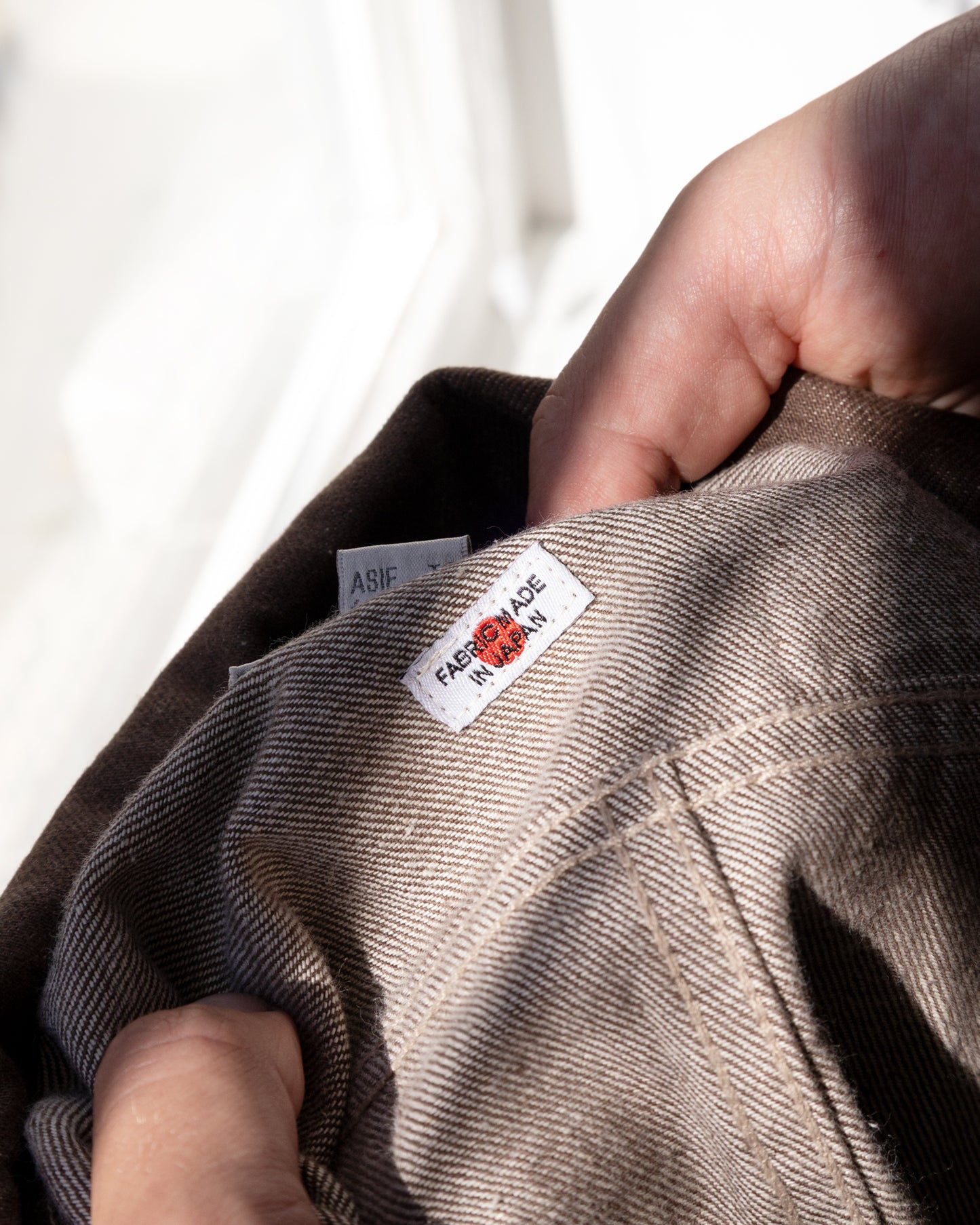 Gramicci "Japanese Slub Denim Jacket Amber"