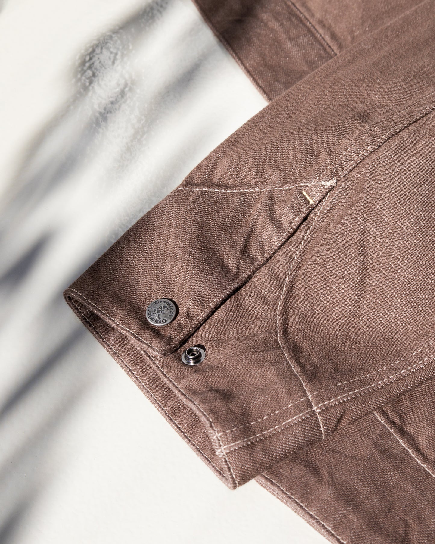 Gramicci "Japanese Slub Denim Jacket Amber"