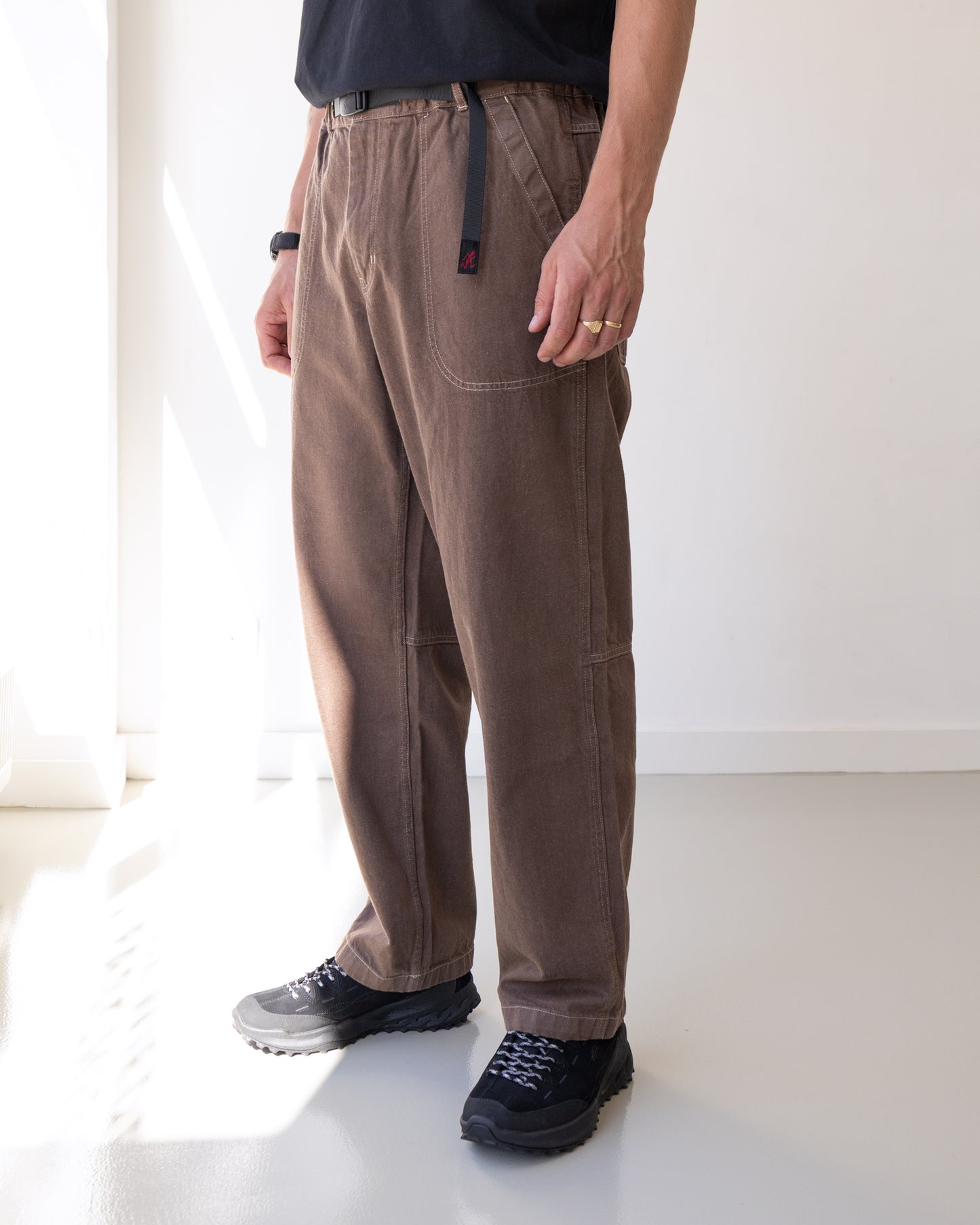 Gramicci "Japanese Slub Denim Pant Amber"