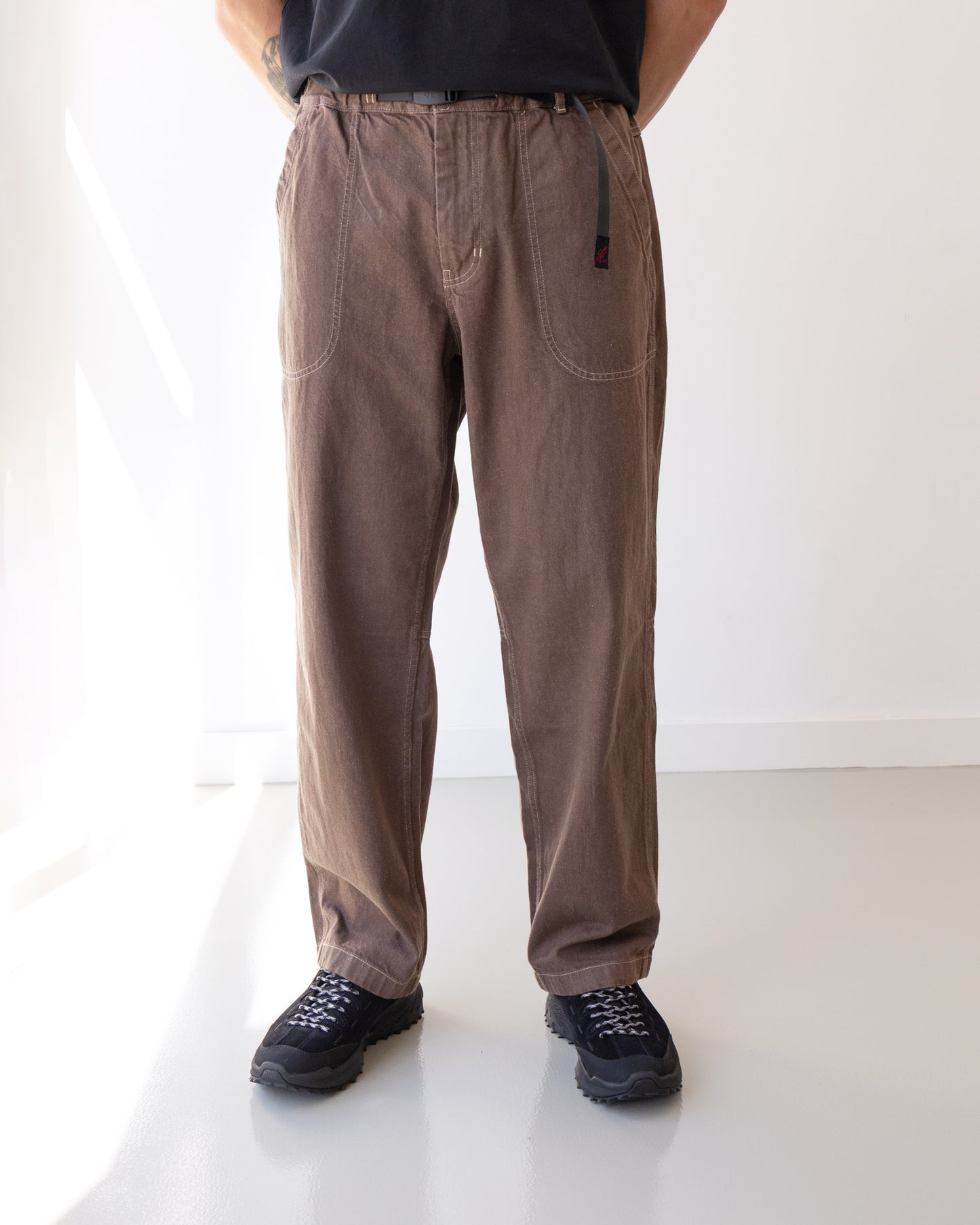 Gramicci "Japanese Slub Denim Pant Amber"