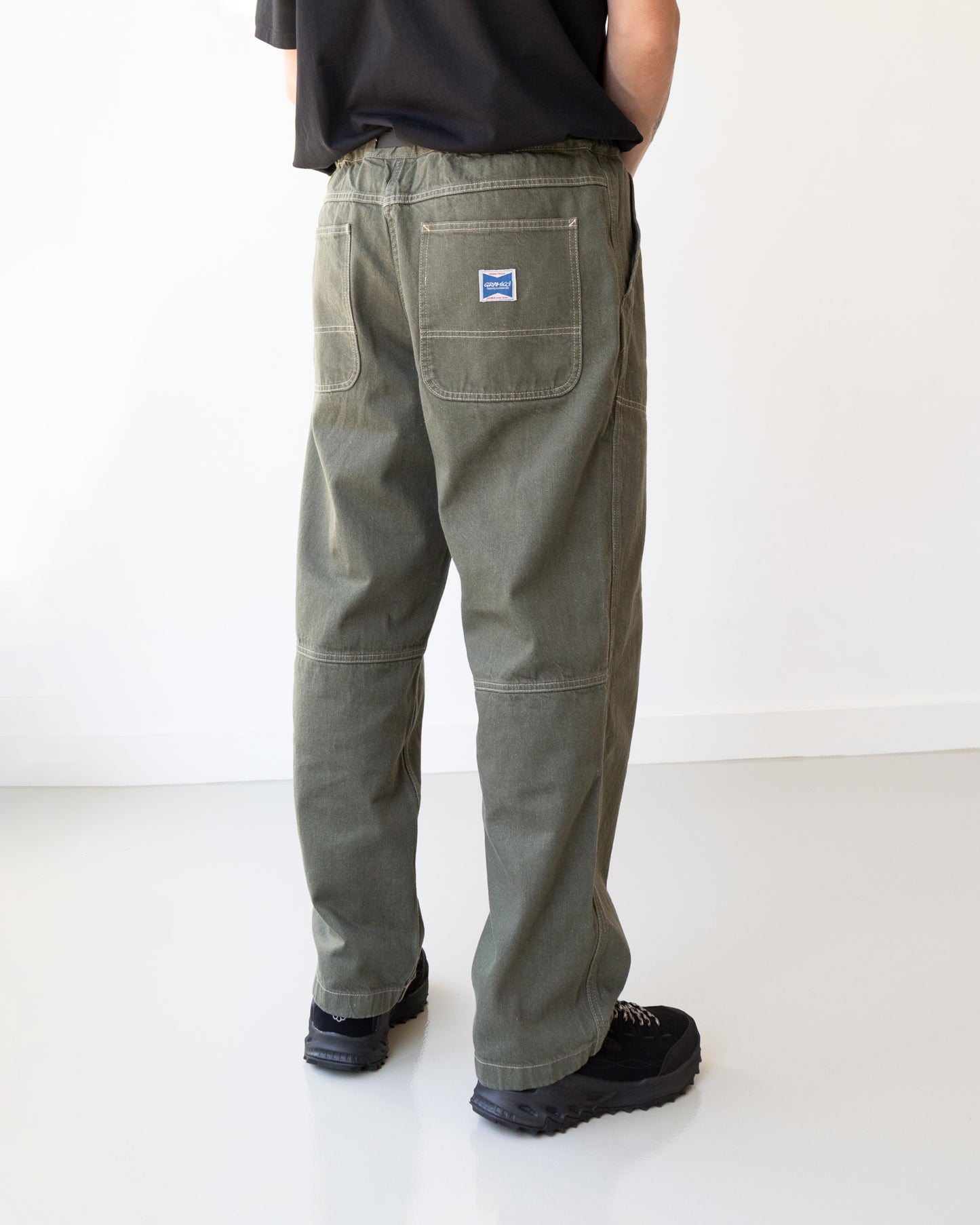 Gramicci "Japanese Slub Denim Pant Dark Sage"