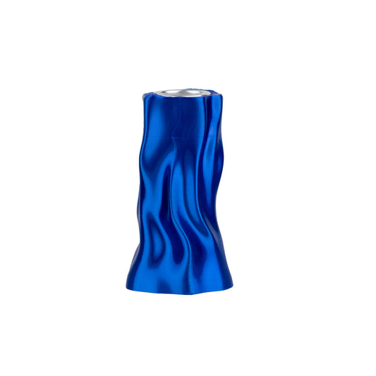 K.I.L. Design "Small Candle Holder Metallic Blue"