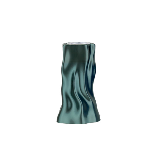 K.I.L. Design "Small Candle Holder Metallic Green"
