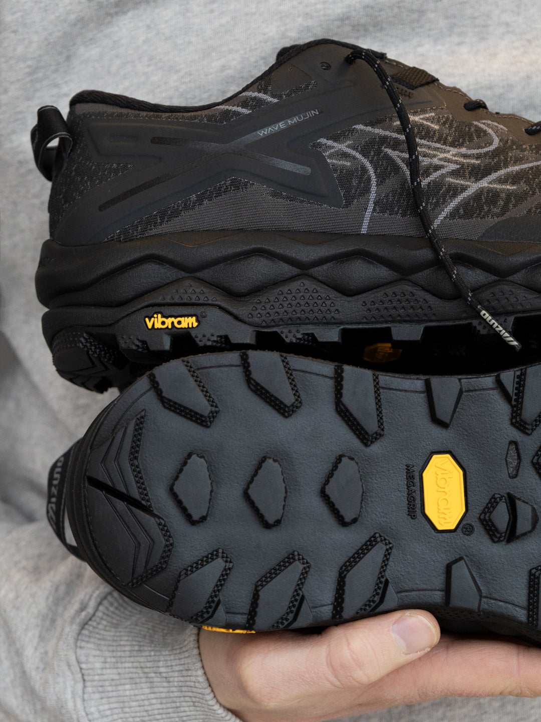 Mizuno "WAVE MUJIN LS GTX Black/Quiet Shade/Black Sand"