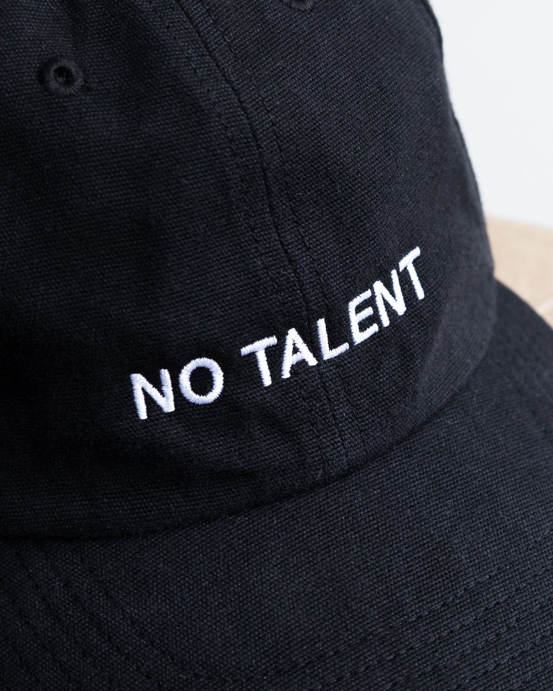 No Talent Studio "No Talent Cap Black"