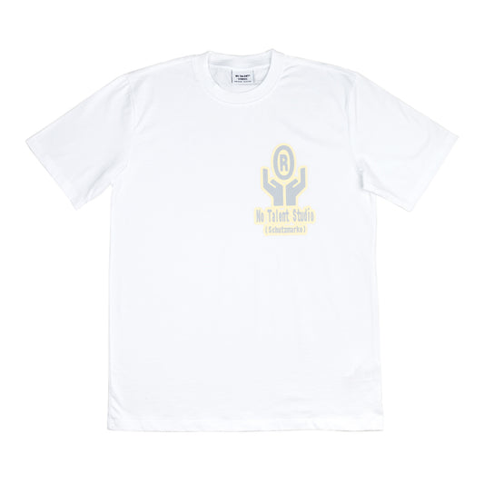No Talent Studio "Schutzmarke White T-Shirt“
