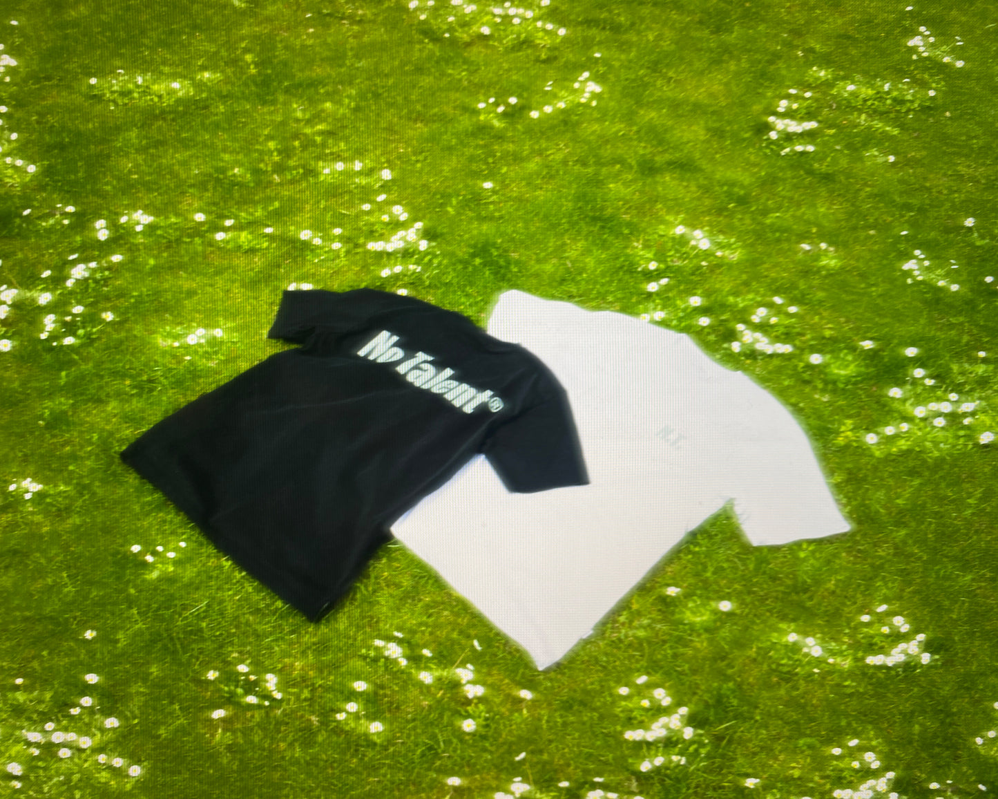No Talent Studio "NT Represent White T-Shirt“