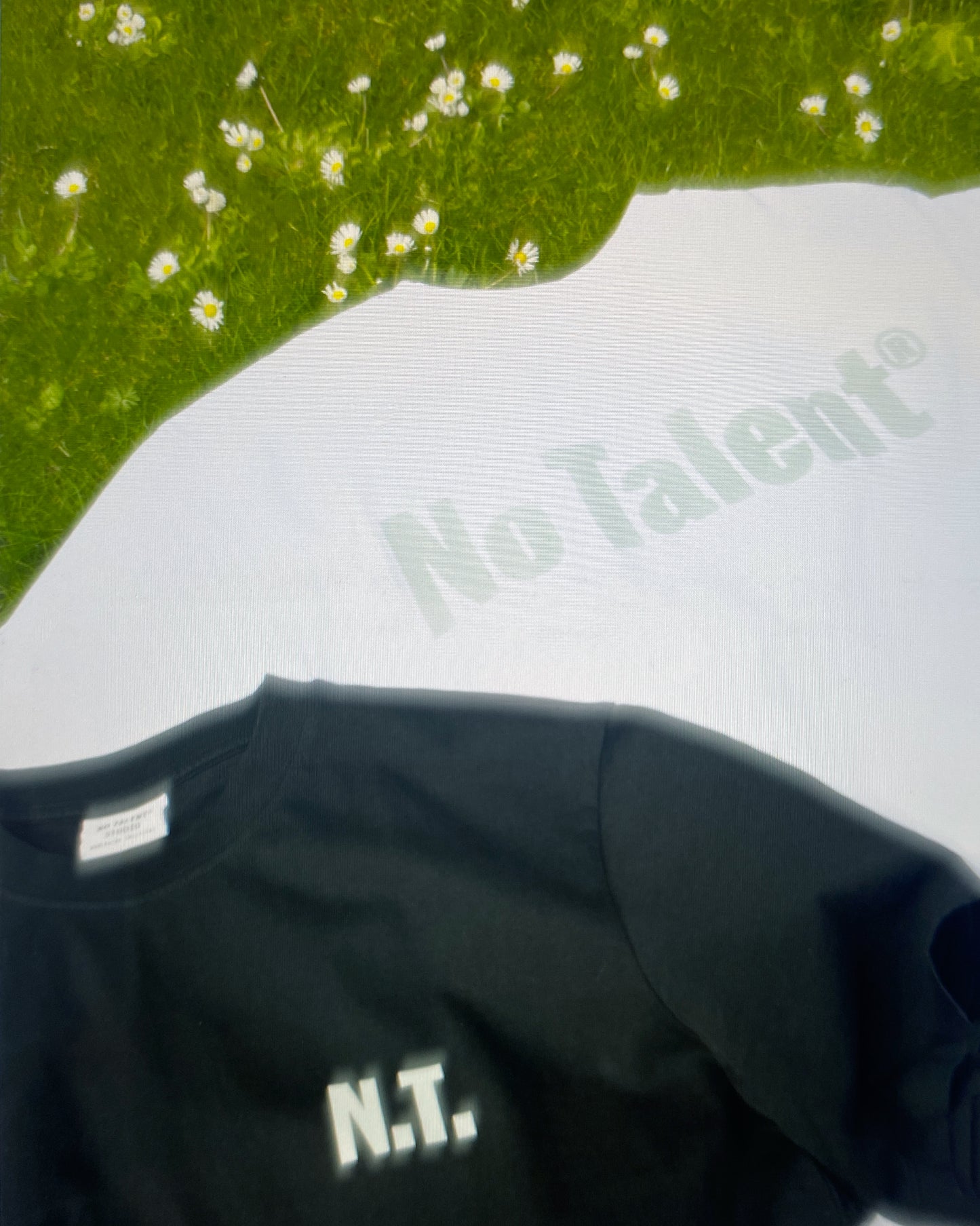 No Talent Studio "NT Represent White T-Shirt“