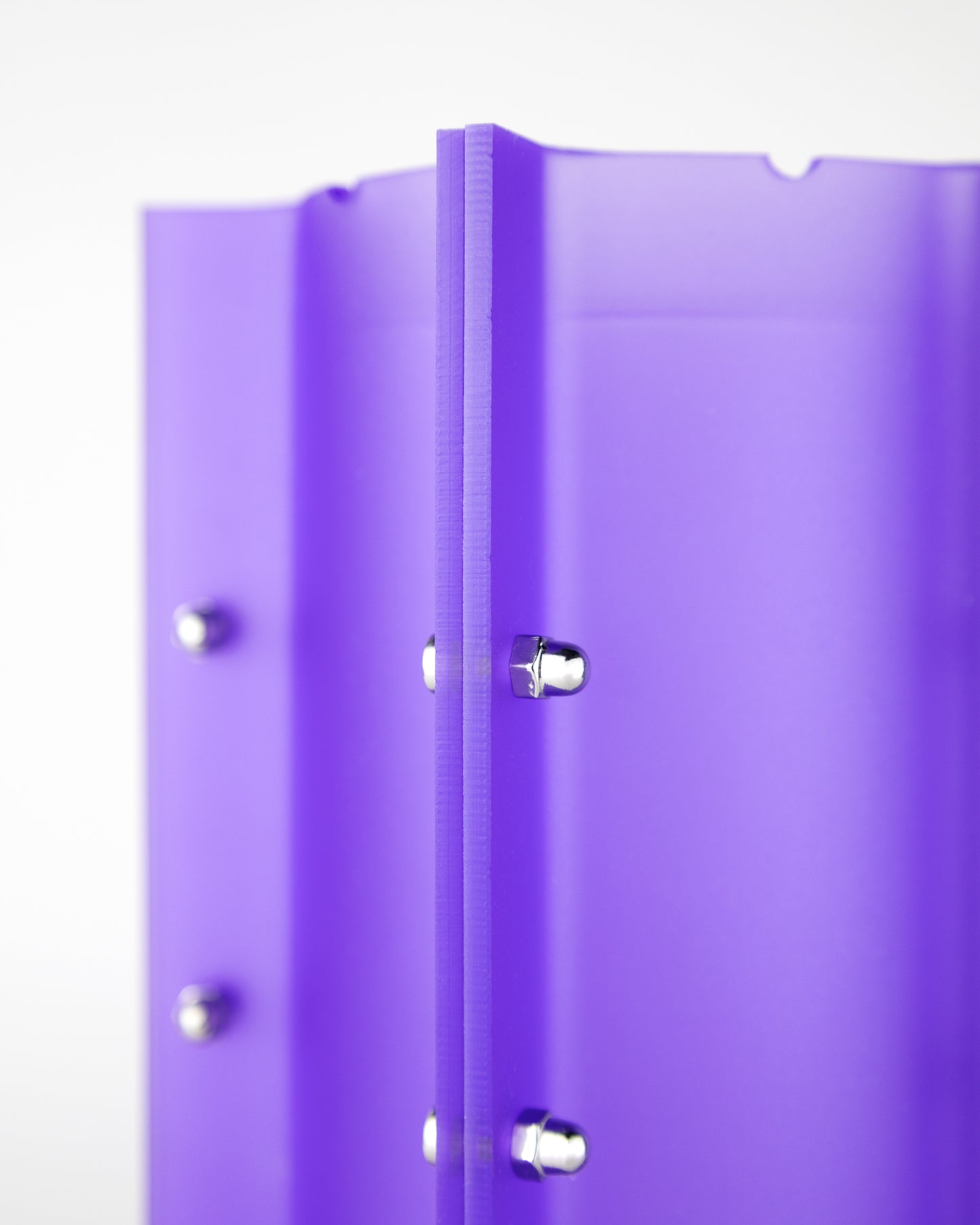 Jesse Jacobsen, Bent Bischoff "Vieleck Vase Purple"