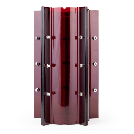 Jesse Jacobsen, Bent Bischoff "Vieleck Vase Red"