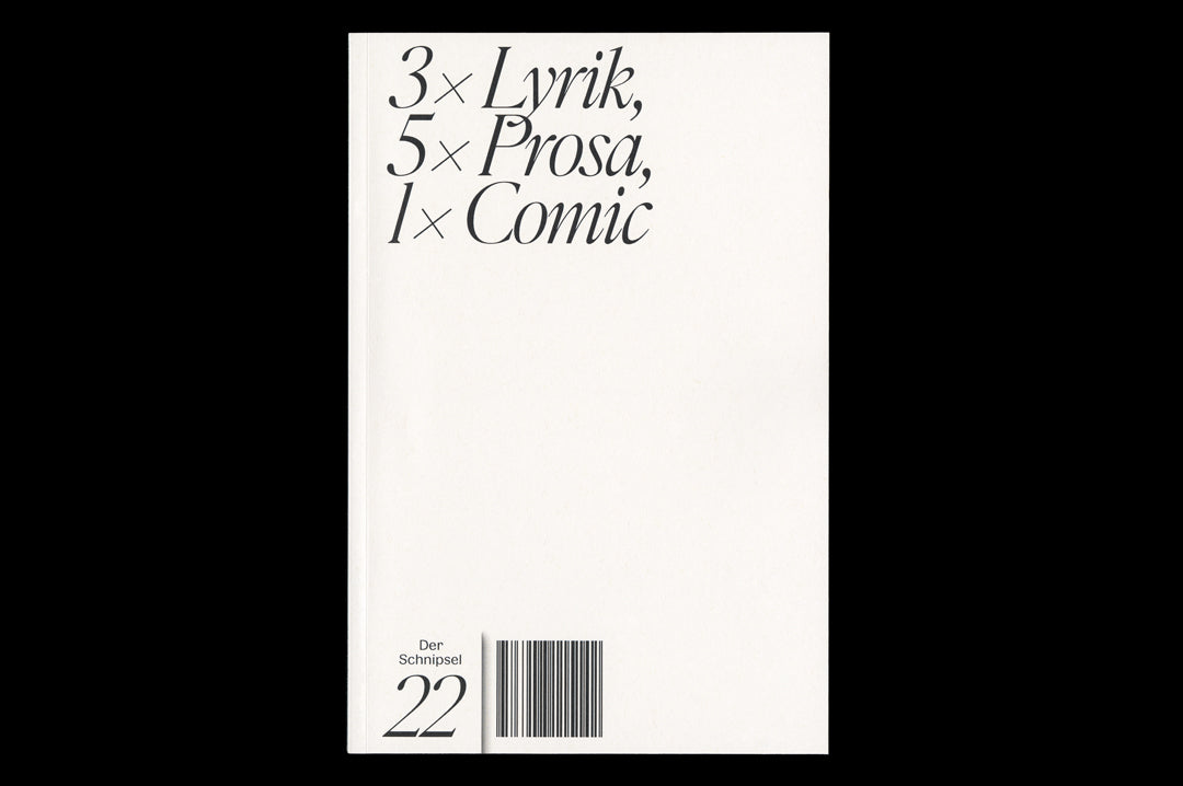 stirnholz Verlag "Der Schnipsel #22" Magazine