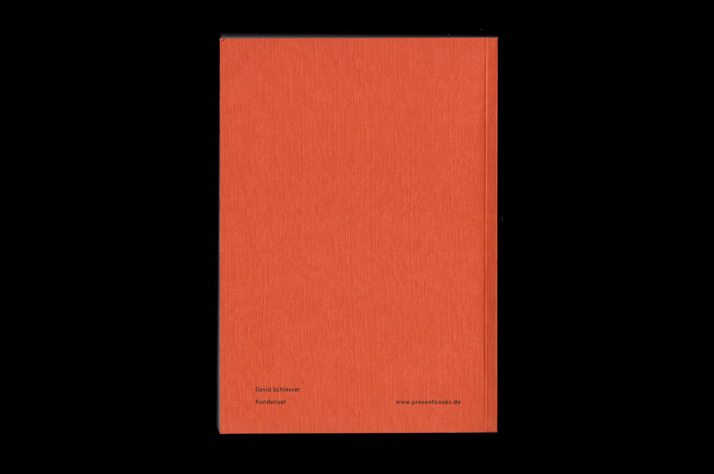 Present Books "David Schiesser – Kondensat" Book