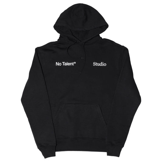 No Talent Studio "Studio Hoodie Black"