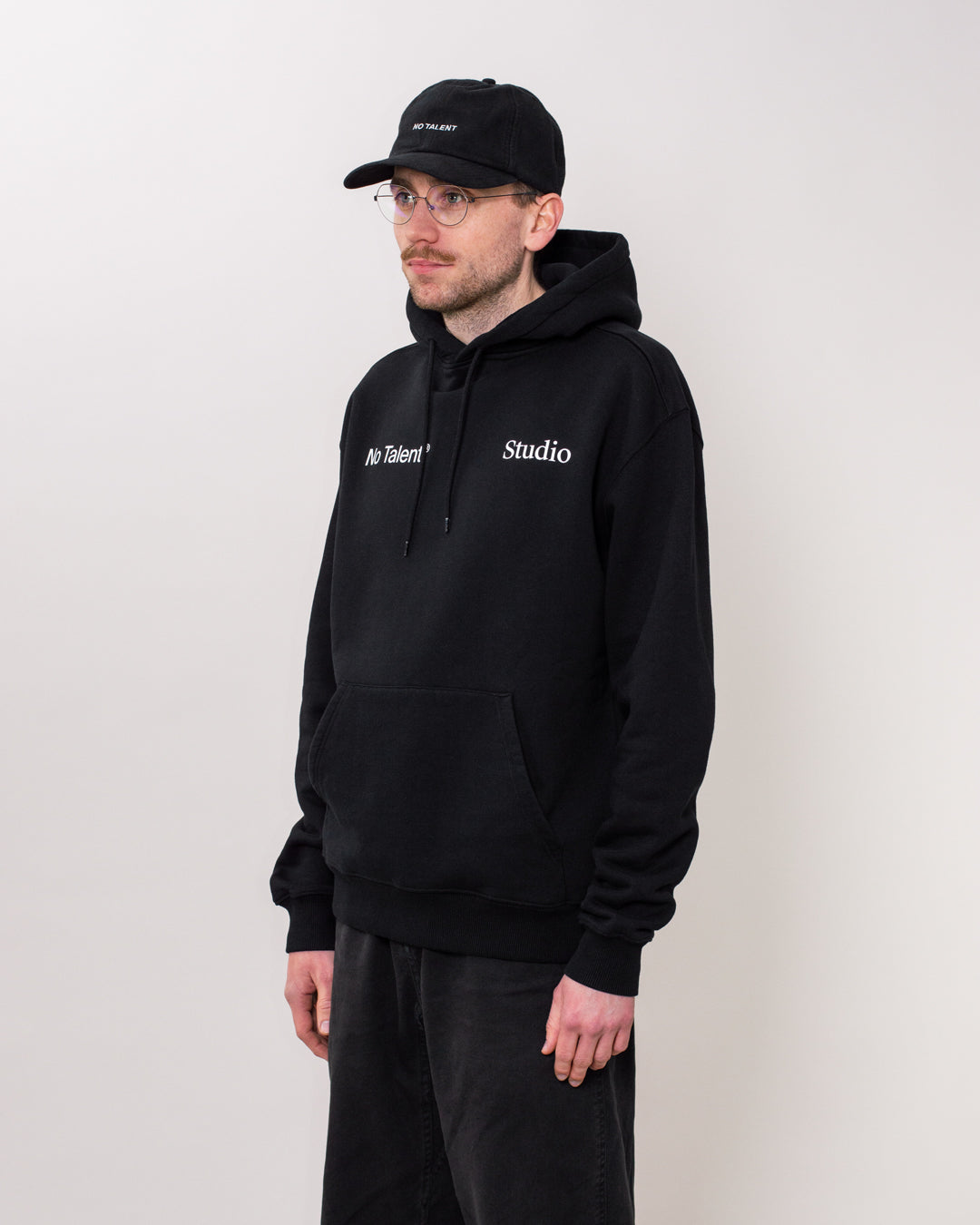 No Talent Studio "Studio Hoodie Black"