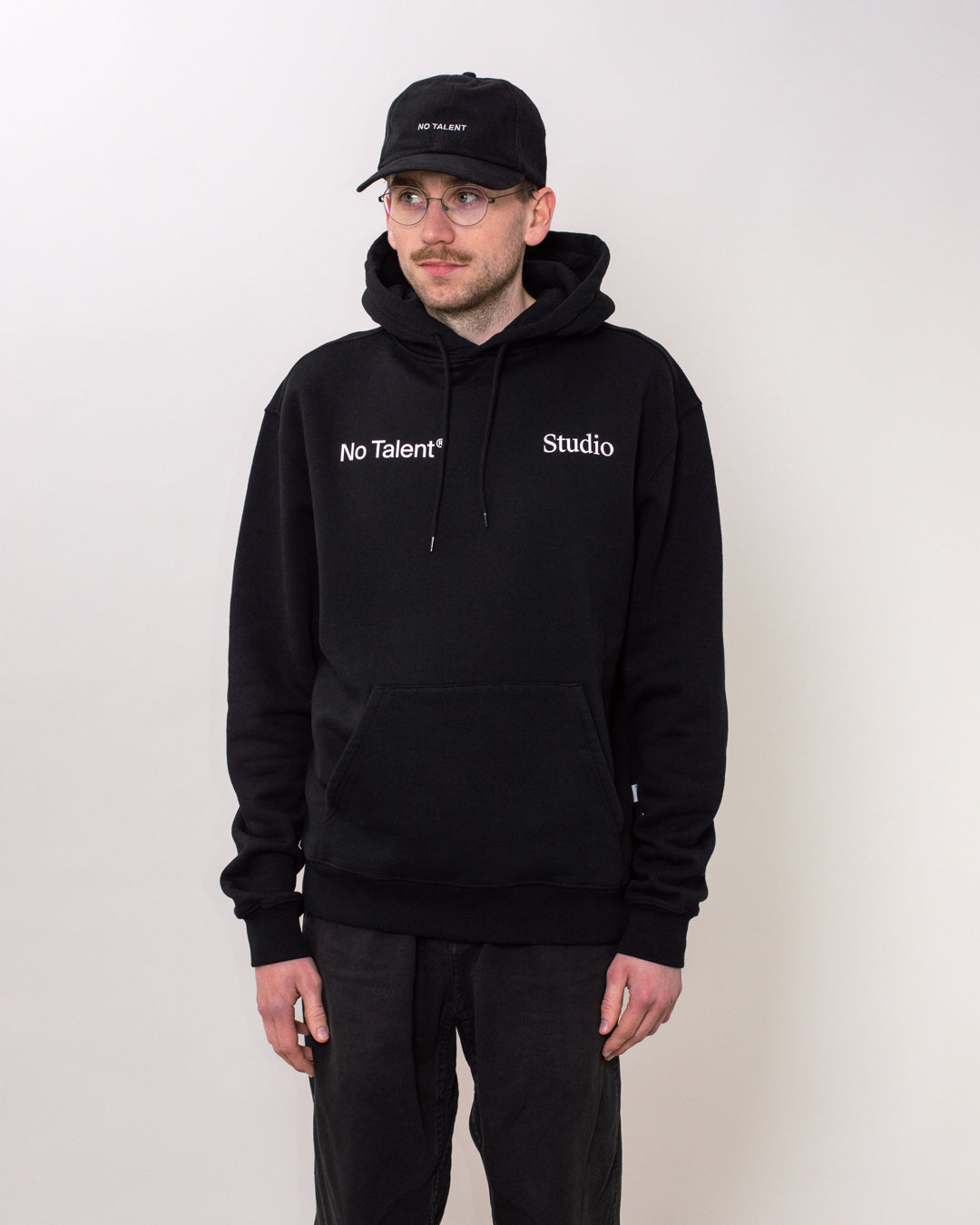 No Talent Studio "Studio Hoodie Black"