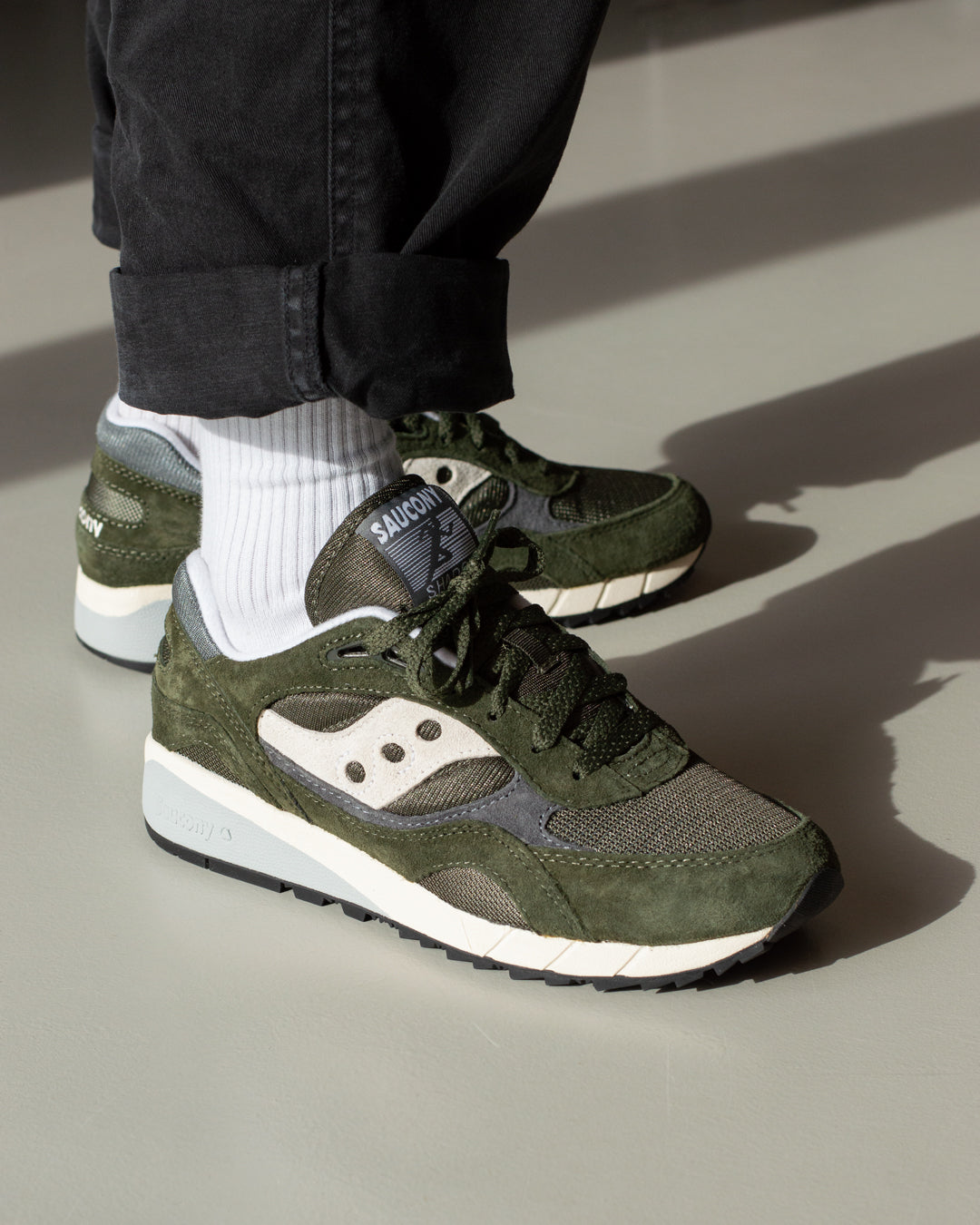 Saucony "Shadow 6000 Green/Gray"