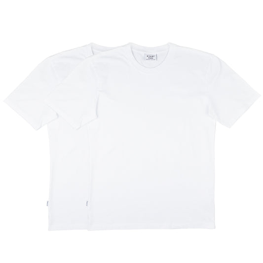 No Talent Studio "Plain Basic White T-Shirt" (2-Pack)
