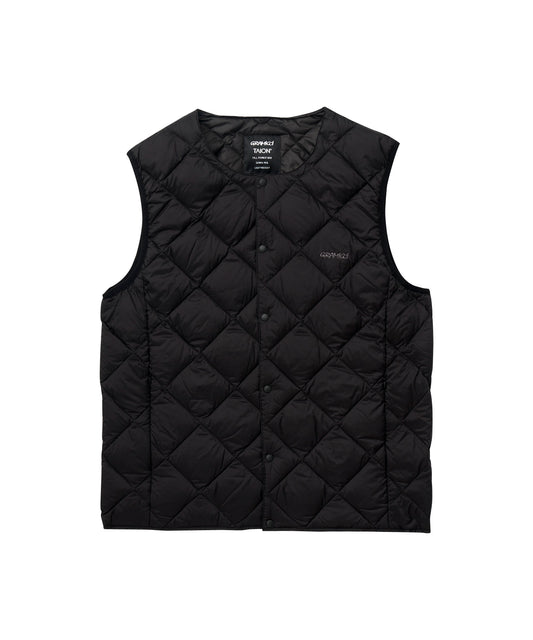 Gramicci "Inner Down Vest Black"