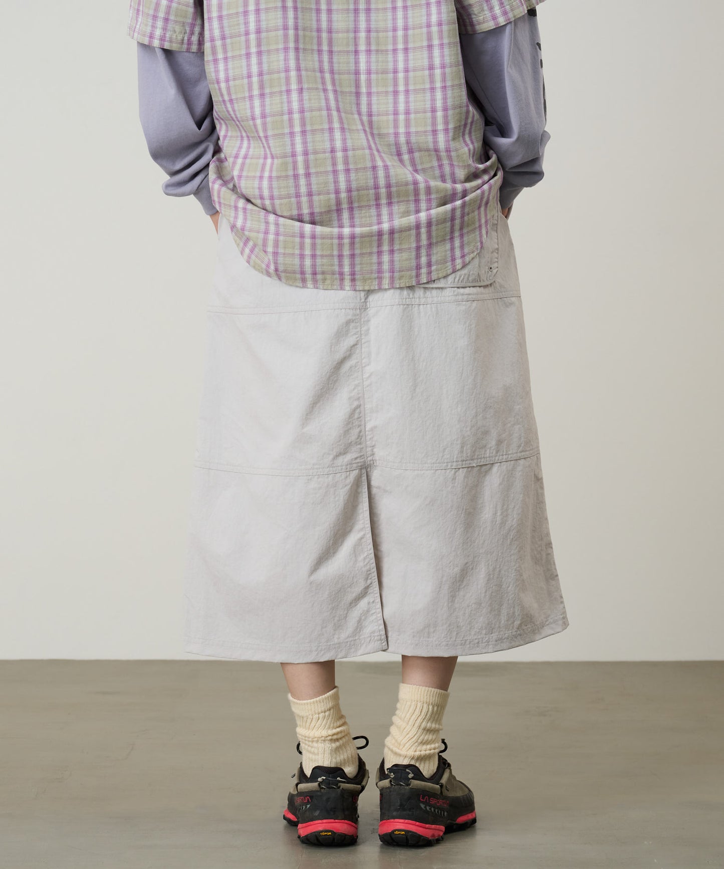 Gramicci "Nylon Utility Skirt Ecru"