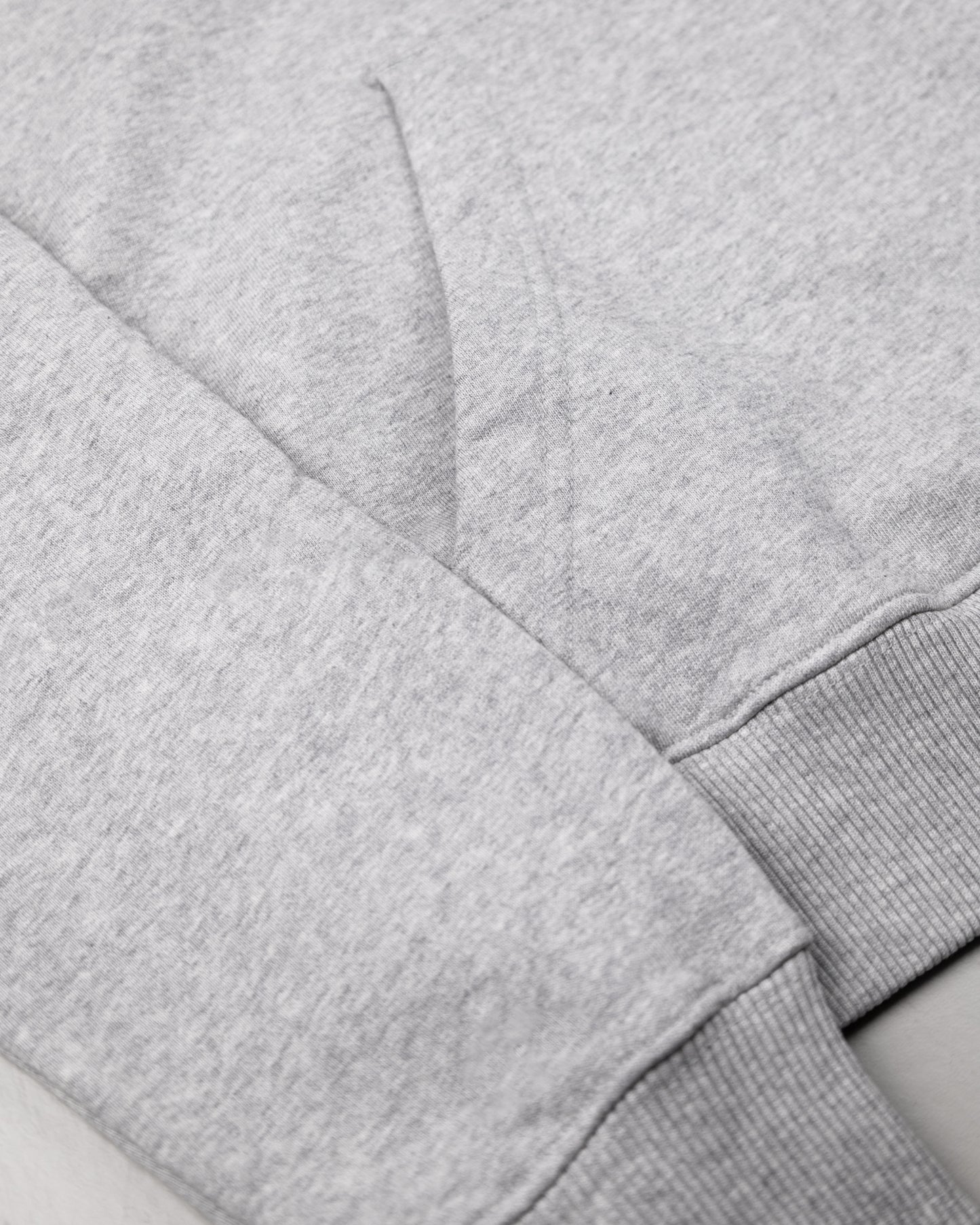 No Talent Studio "Basic Grey Melange Hoodie"