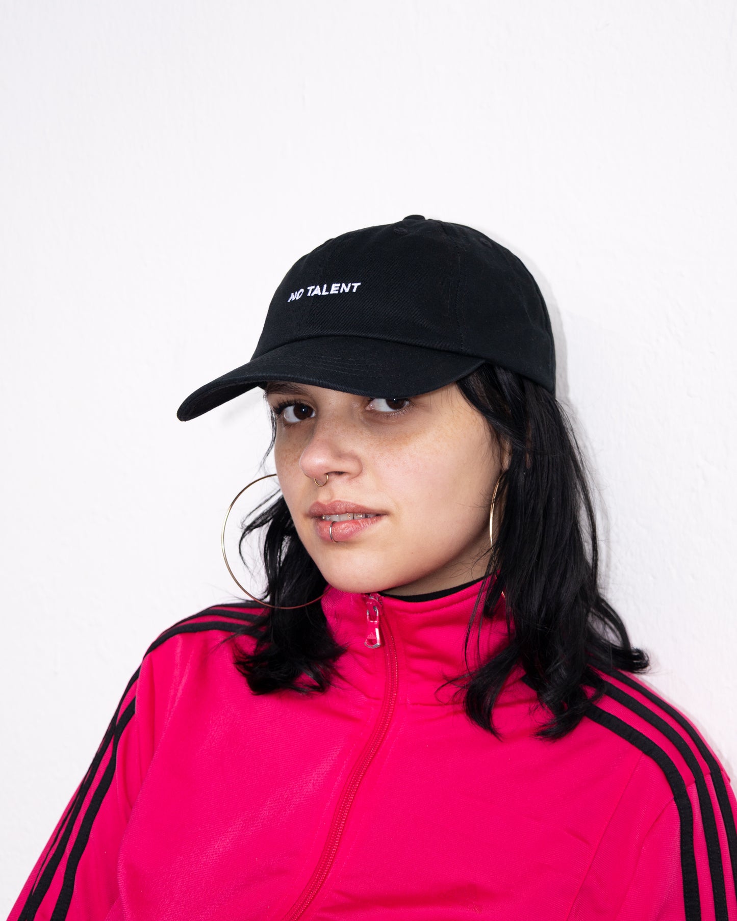 No Talent Studio "Basic Black Cap Low Profile"