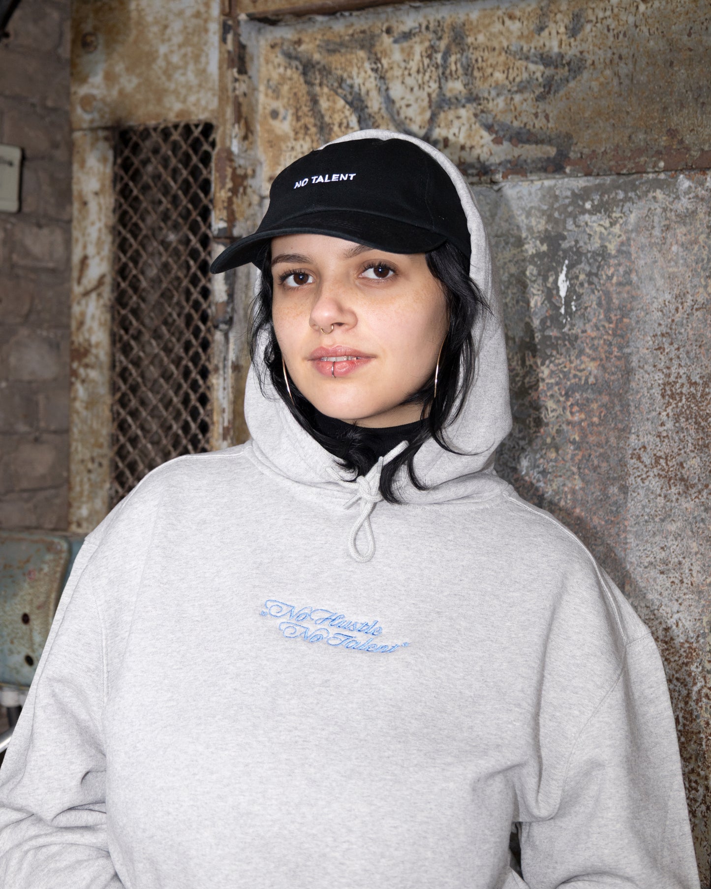 No Talent Studio "No Hustle No Talent Hoodie"