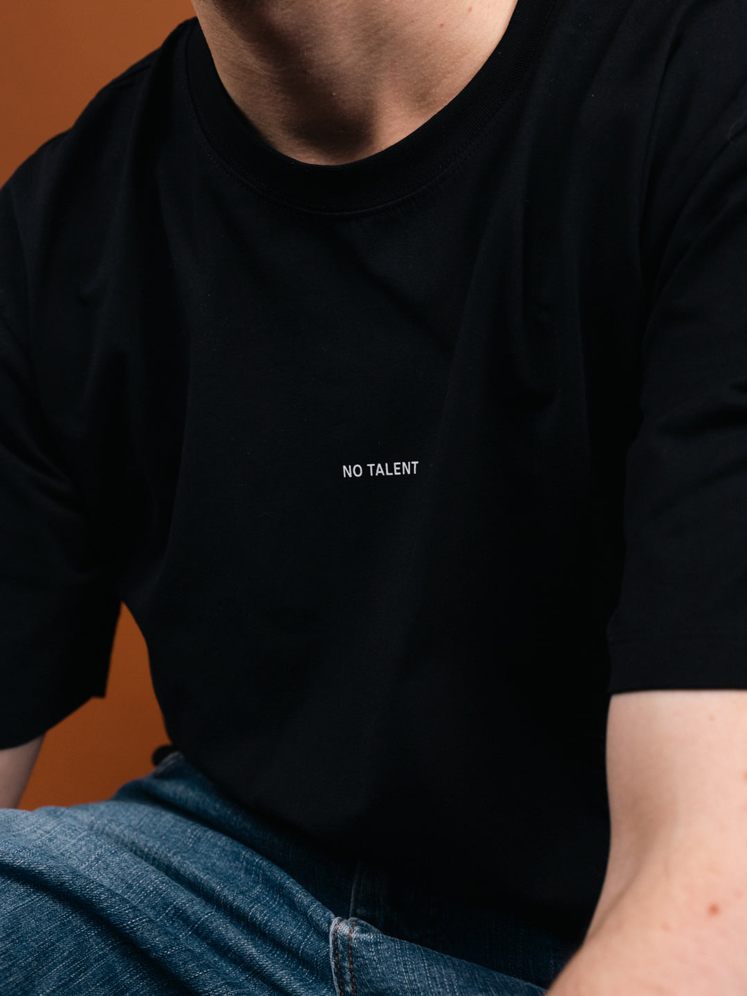 No Talent Studio "Basic Black T-Shirt"