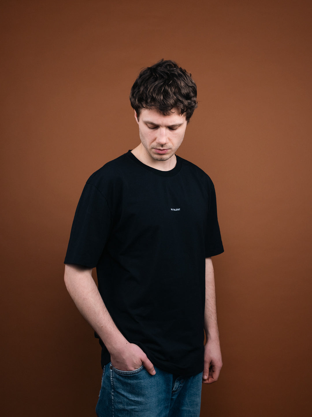 No Talent Studio "Basic Black T-Shirt"