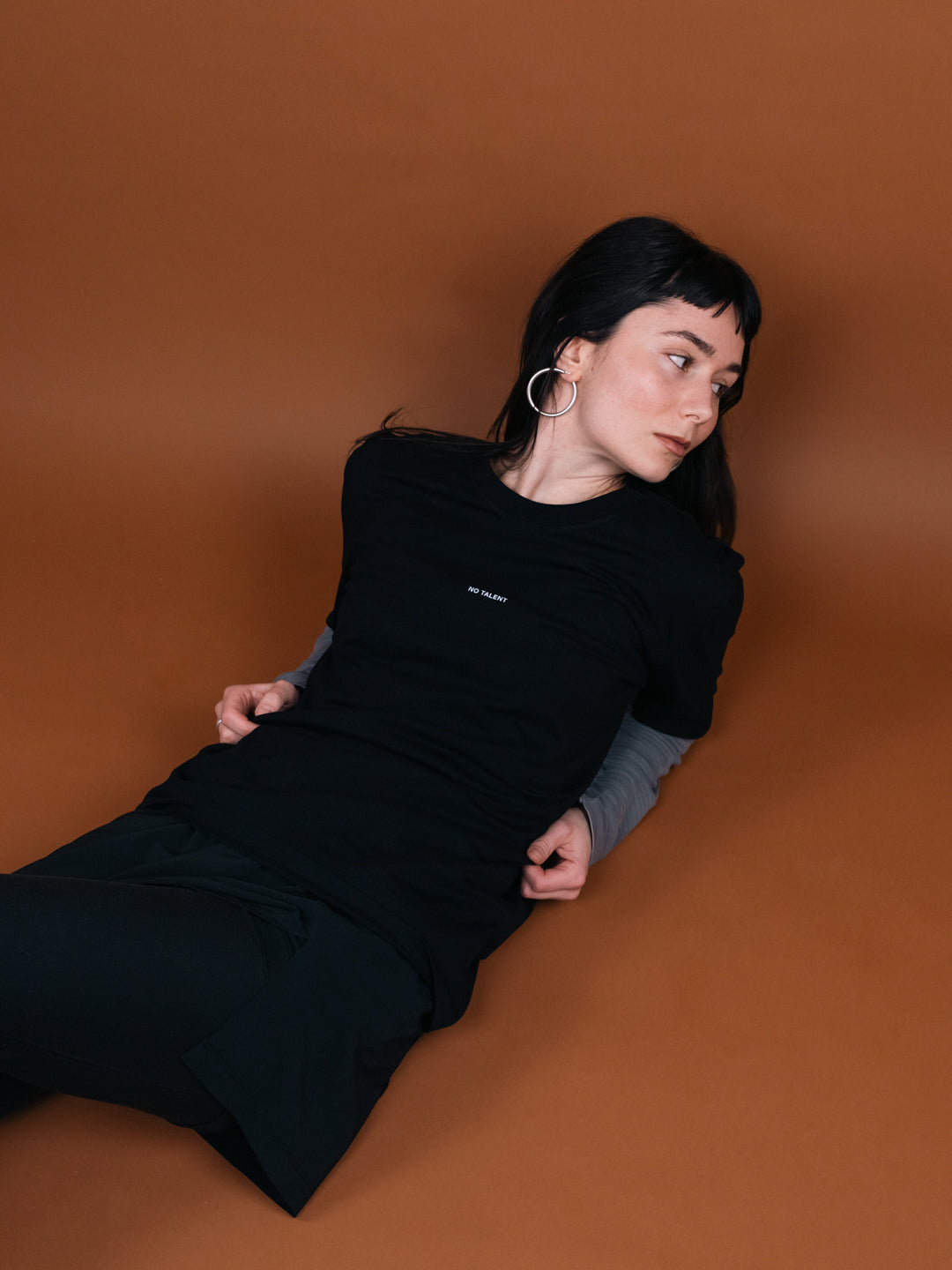No Talent Studio "Basic Black T-Shirt"