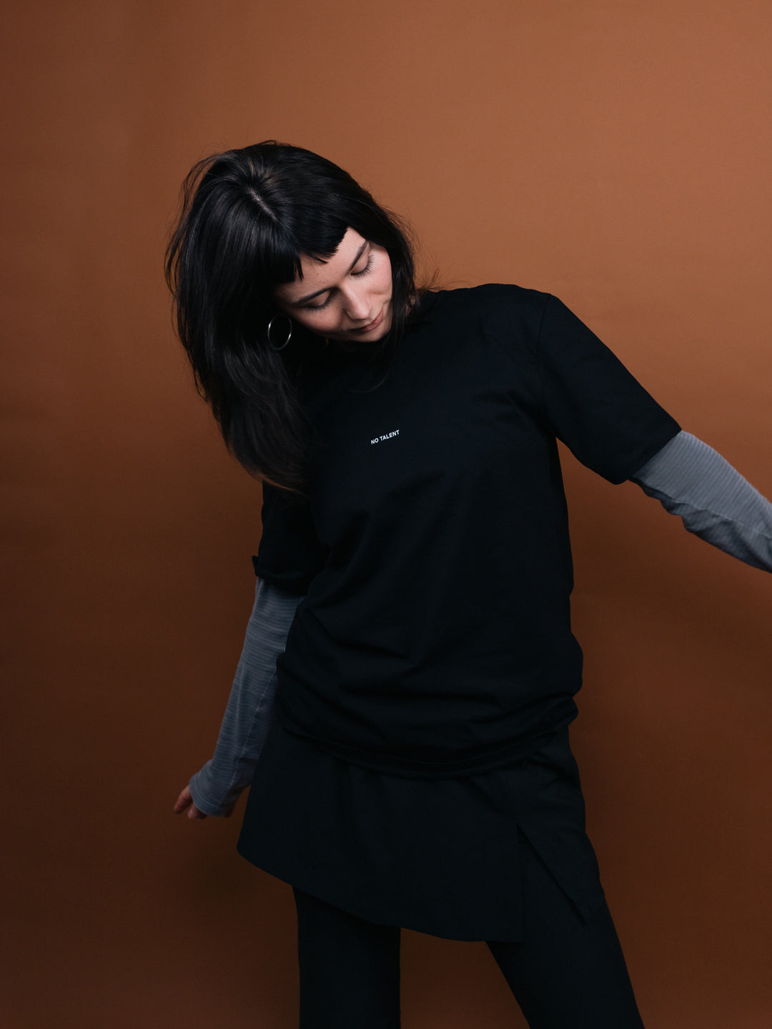 No Talent Studio "Basic Black T-Shirt"