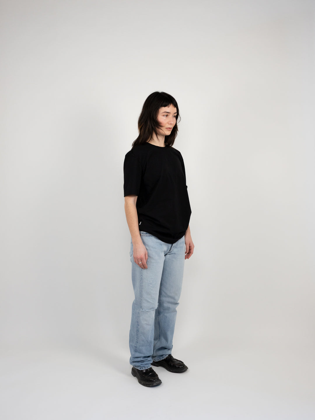 No Talent Studio "Plain Basic Black T-Shirt"