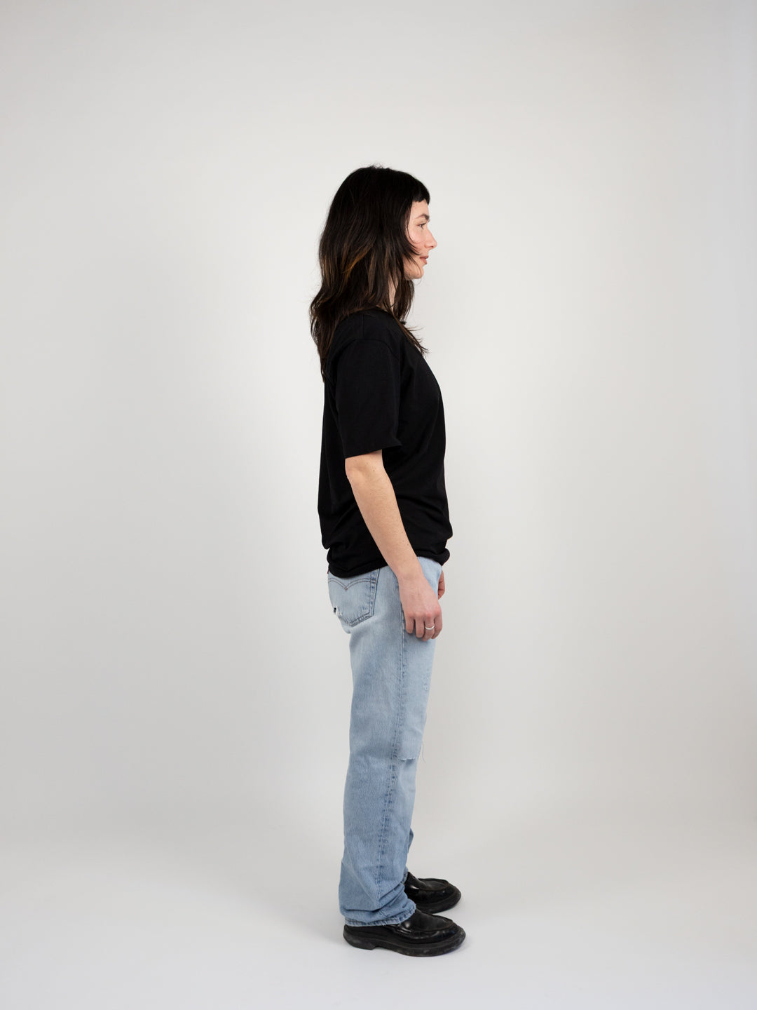 No Talent Studio "Plain Basic Black T-Shirt"