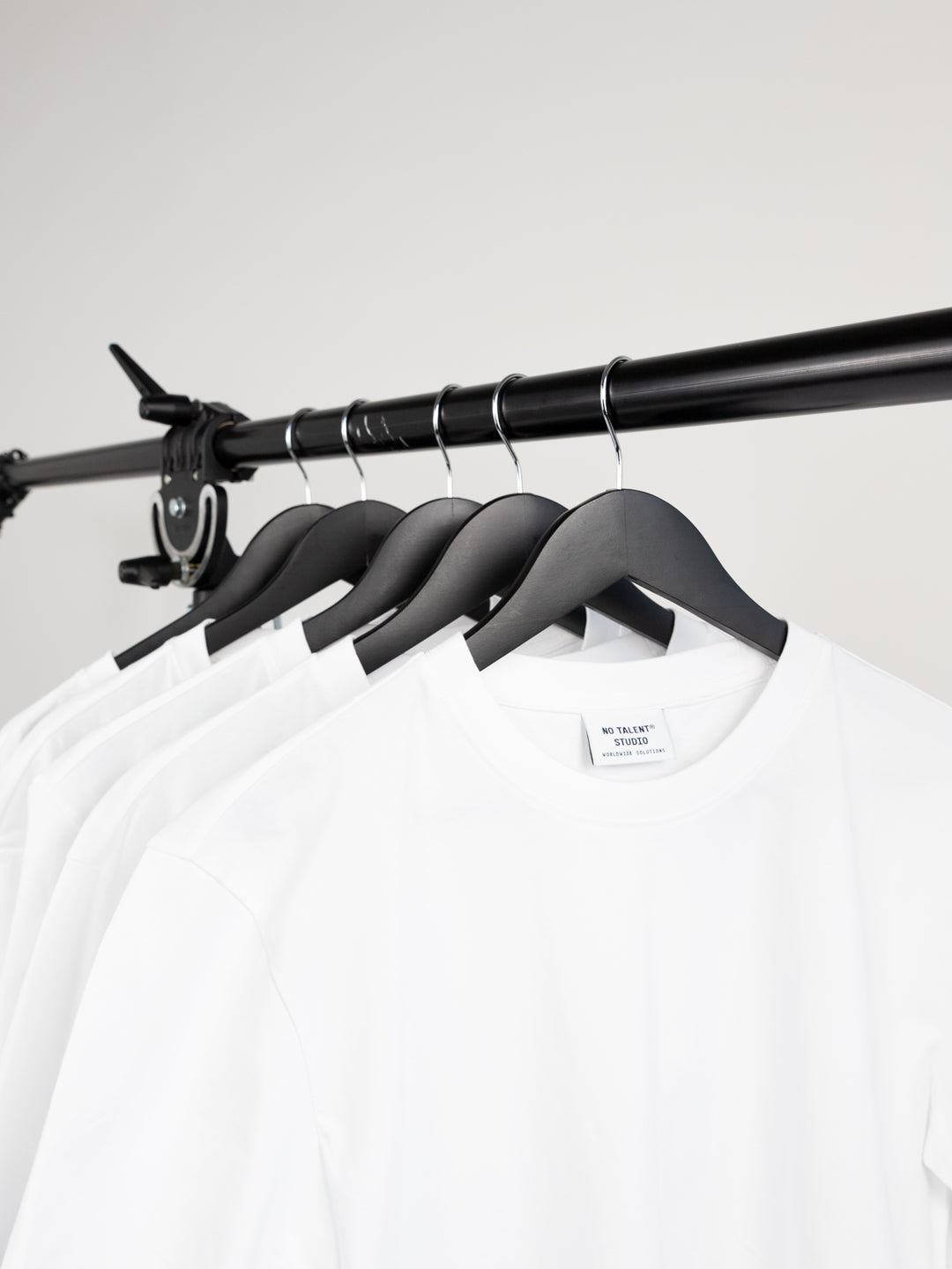 No Talent Studio "Plain Basic White T-Shirt" (2-Pack)