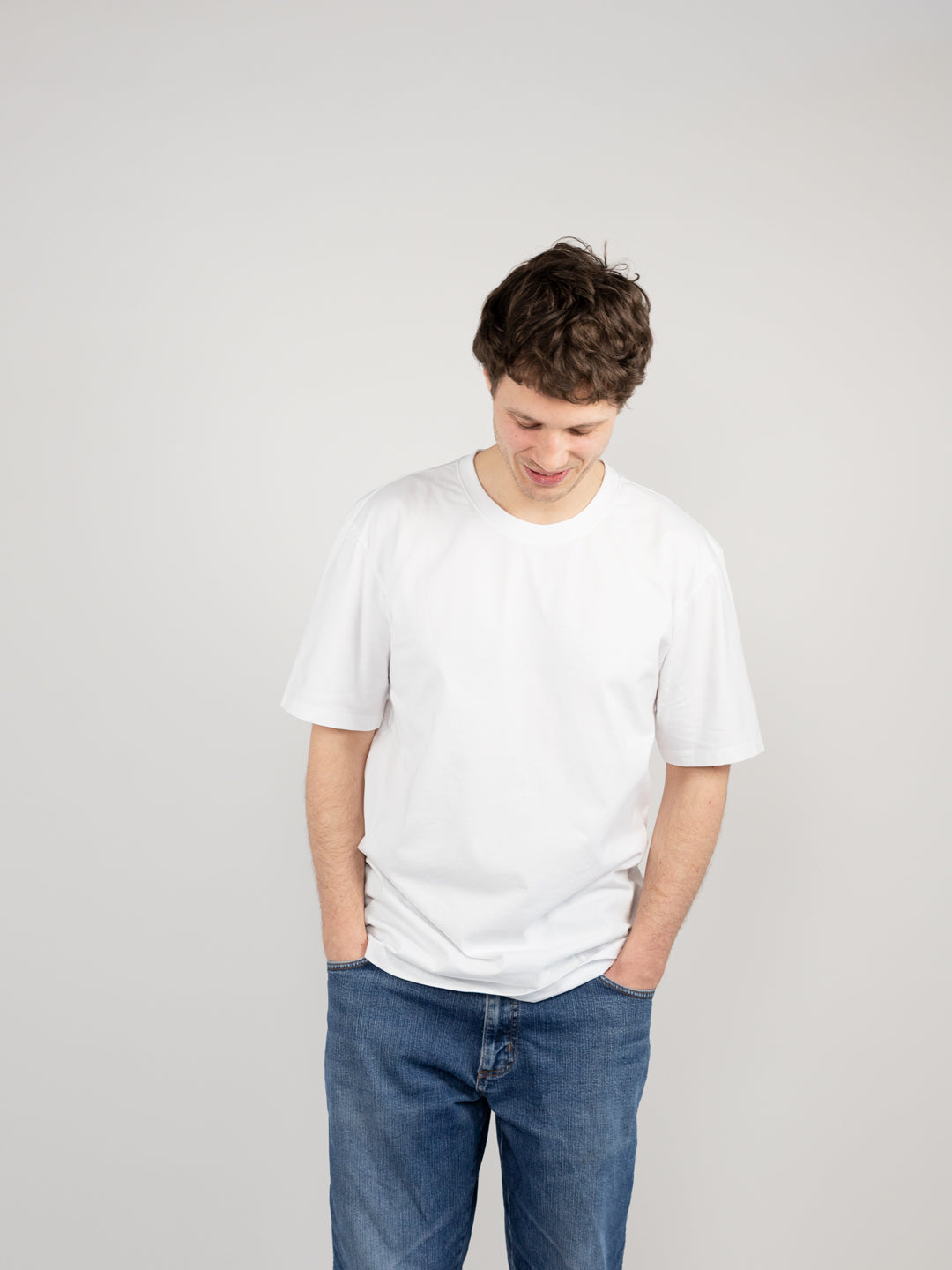 No Talent Studio "Plain Basic White T-Shirt" (2-Pack)