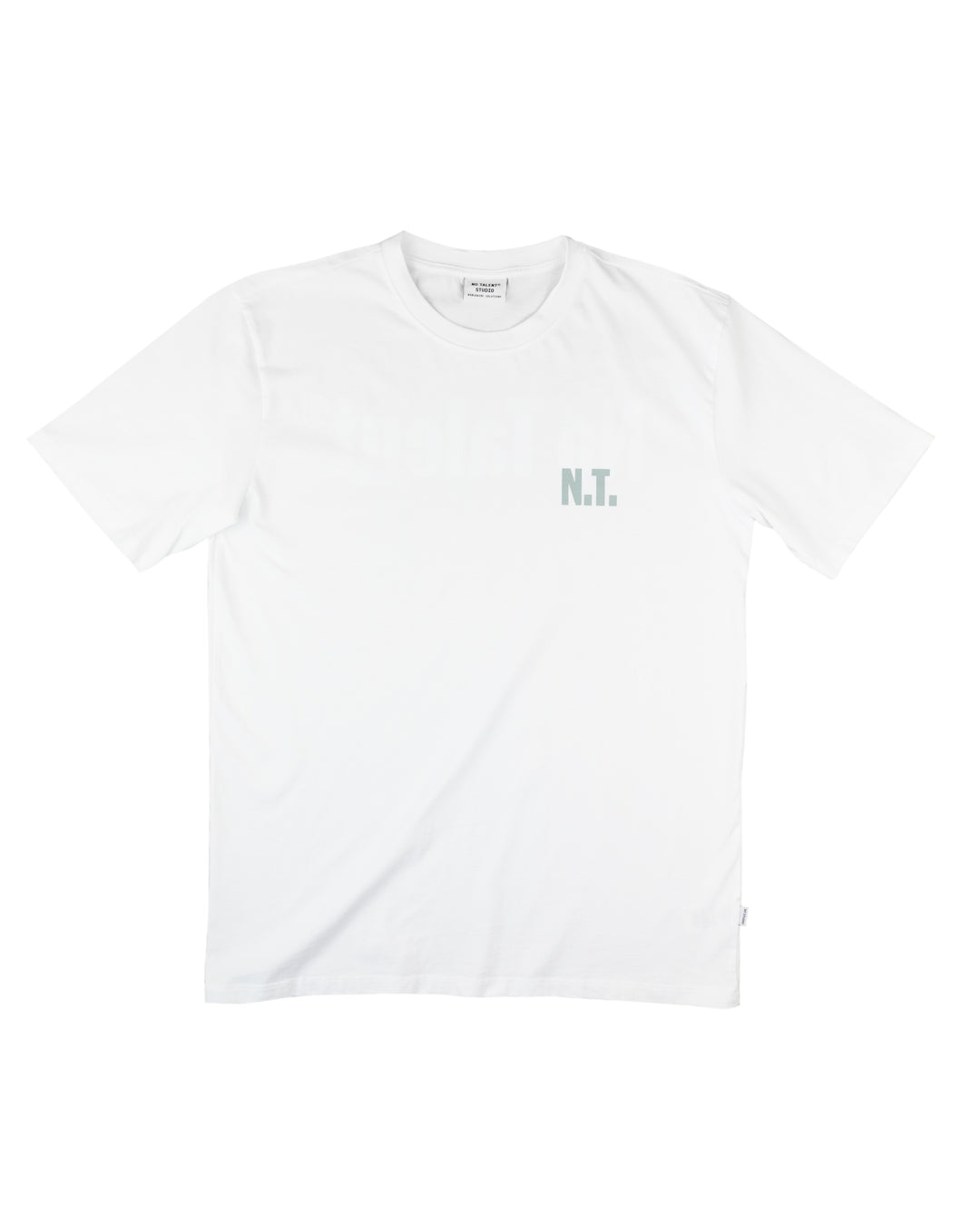 No Talent Studio "NT Represent White T-Shirt“