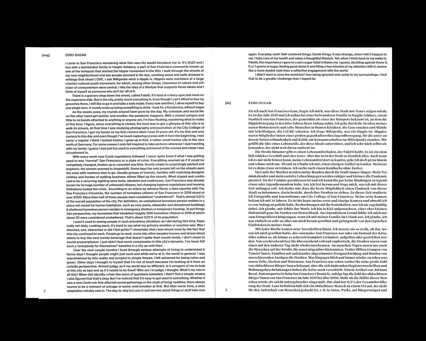 Bo Harley Lenschau "Zero Sugar"