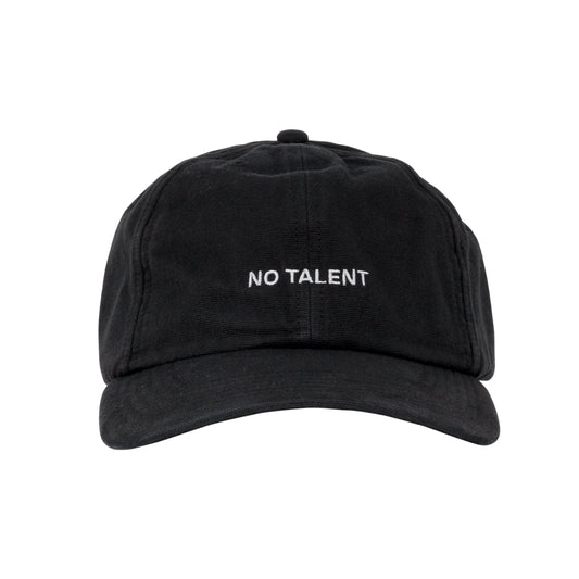 No Talent Studio "Basic Black Cap"