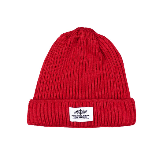 No Talent Studio "Merino Beanie Red"